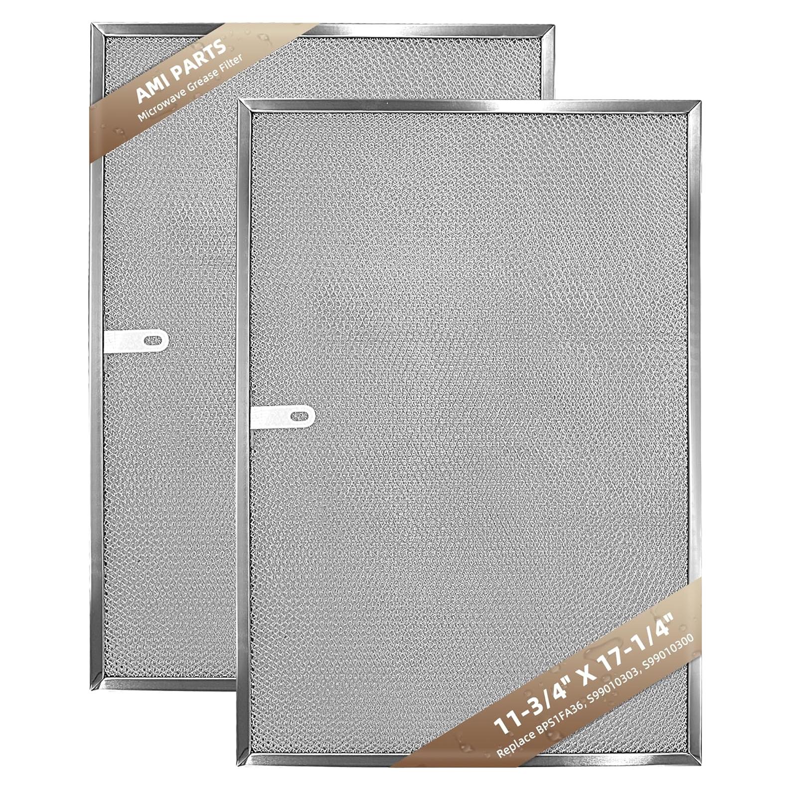 Filtro de Campana de Aluminio AMI PARTS BPS1FA36 - 2 Paquetes