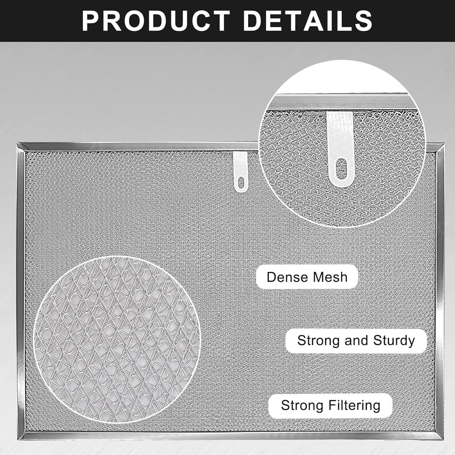 Filtro de Campana de Aluminio AMI PARTS BPS1FA36 - 2 Paquetes