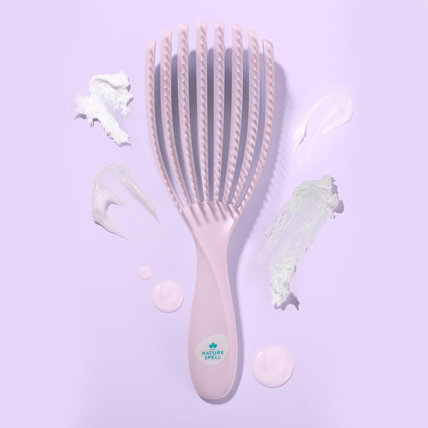 Cepillo Desenredante Nature Spell FlexiFlow - Para Todo Tipo de Cabello