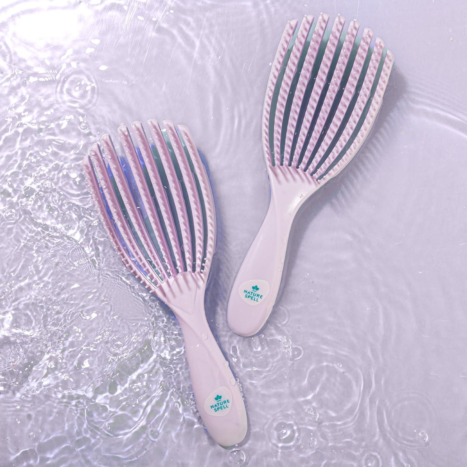 Cepillo Desenredante Nature Spell FlexiFlow - Para Todo Tipo de Cabello