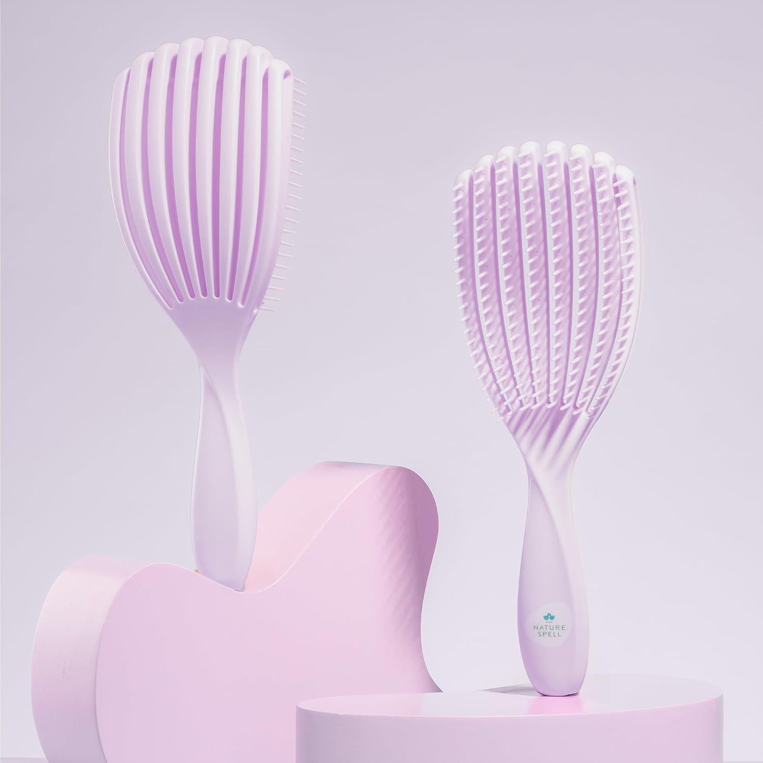 Cepillo Desenredante Nature Spell FlexiFlow - Para Todo Tipo de Cabello