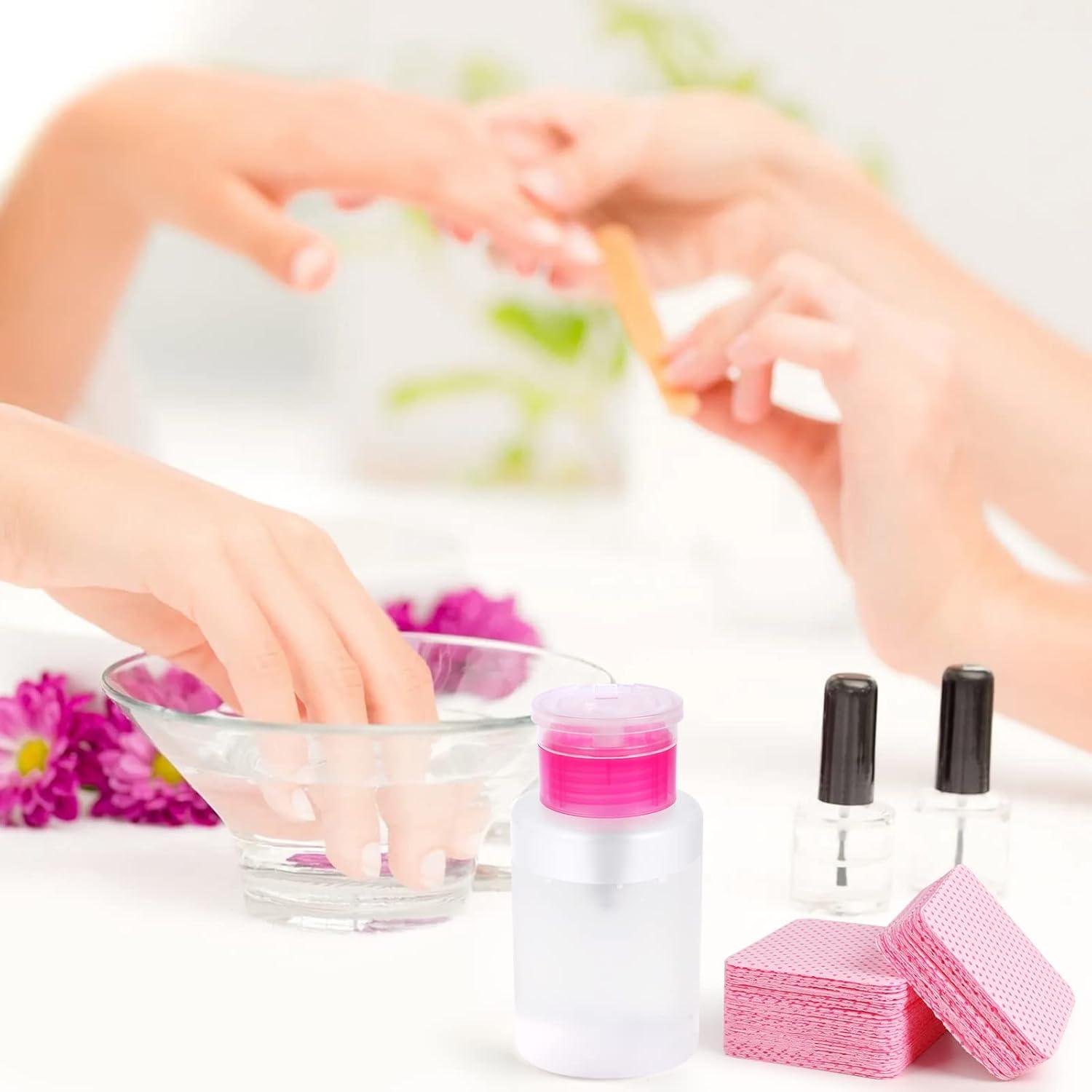 200 Toallitas de Algodón Rosa ZCDPFCBD + Botella Dispensadora