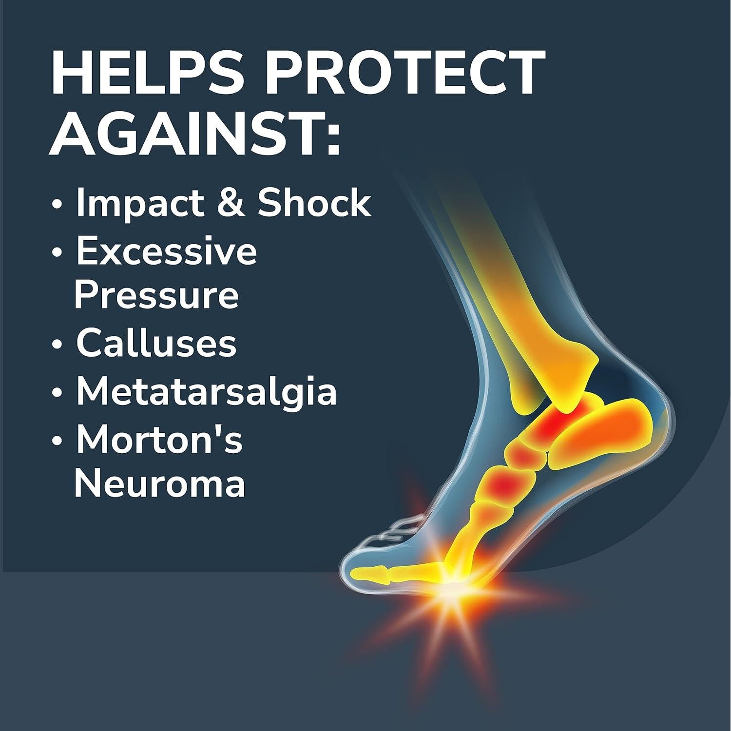 Almohadillas Ortopédicas Dr. Scholl para Dolor en la Bola del Pie - Talla Única