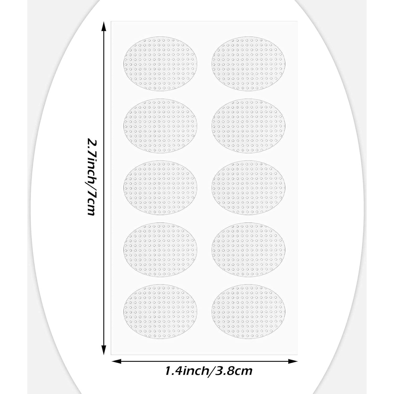 Outus 300 Pcs Earring Stickers Earlobe Support Patches for Heavy Earrings, Ear Stickers to Hold Back The Ear, Split Earlobes Protectors Support for Torn or Stretched Pierced