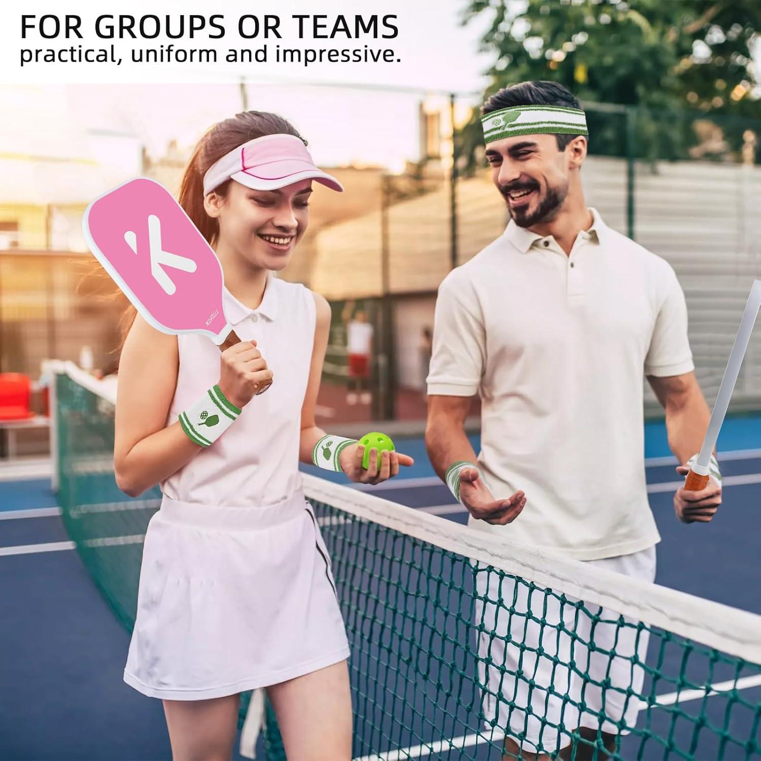 Conjunto de Bandas de Sudor KOFULL para Pickleball y Deportes