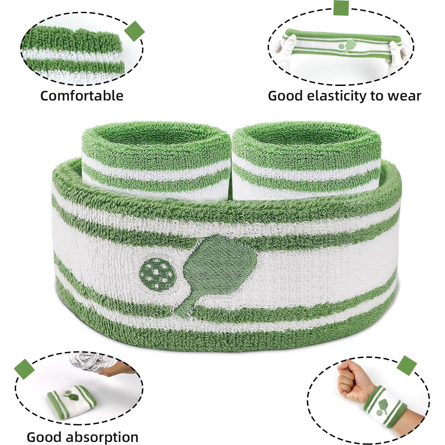 Conjunto de Bandas de Sudor KOFULL para Pickleball y Deportes