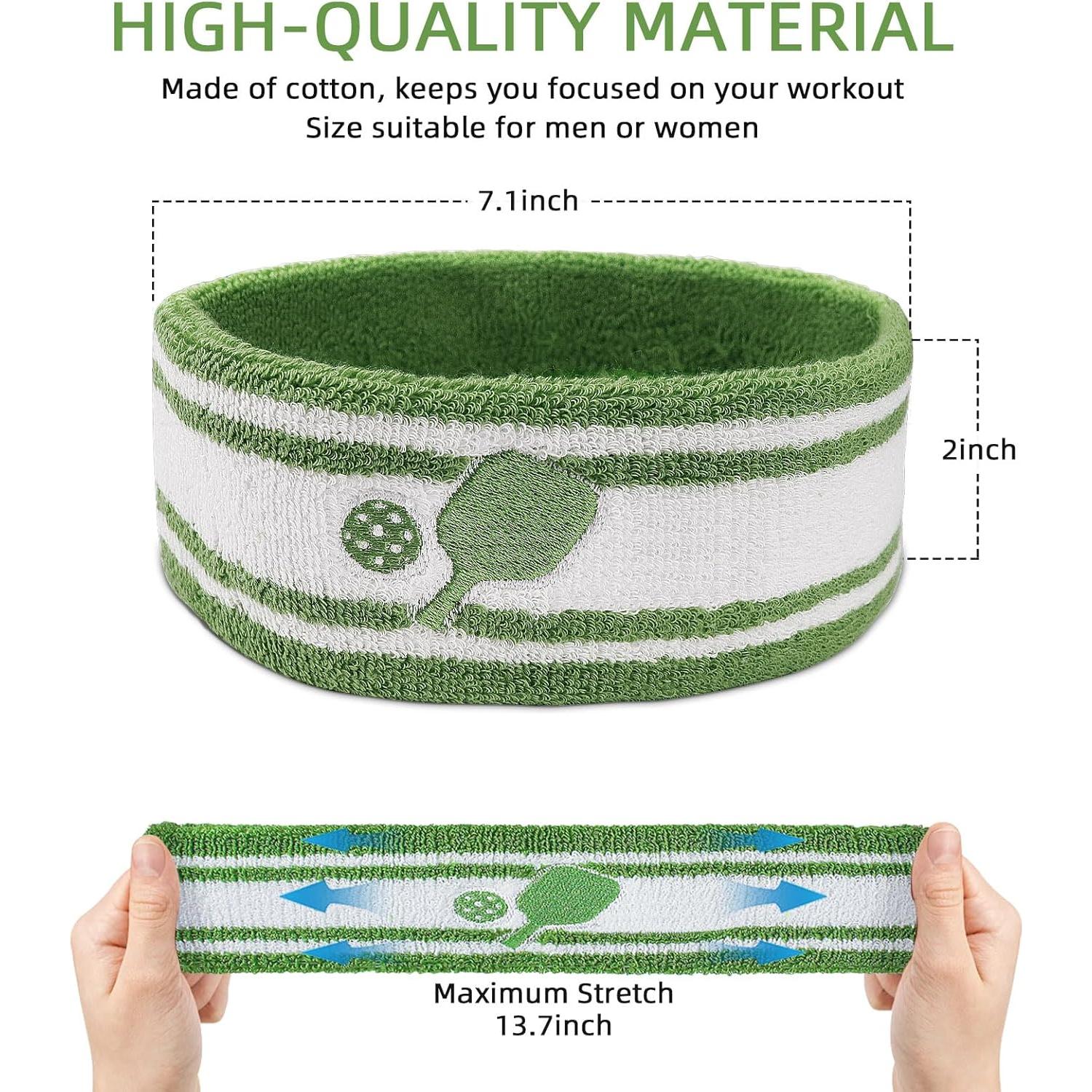 Conjunto de Bandas de Sudor KOFULL para Pickleball y Deportes