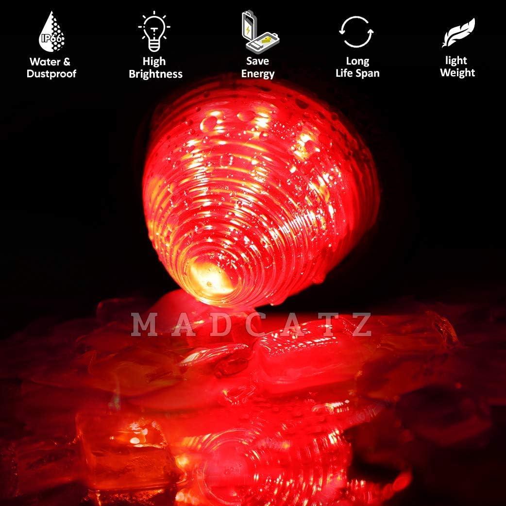 Luz de Marcador Lateral LED Meerkatt 7 Piezas 12V Rojo