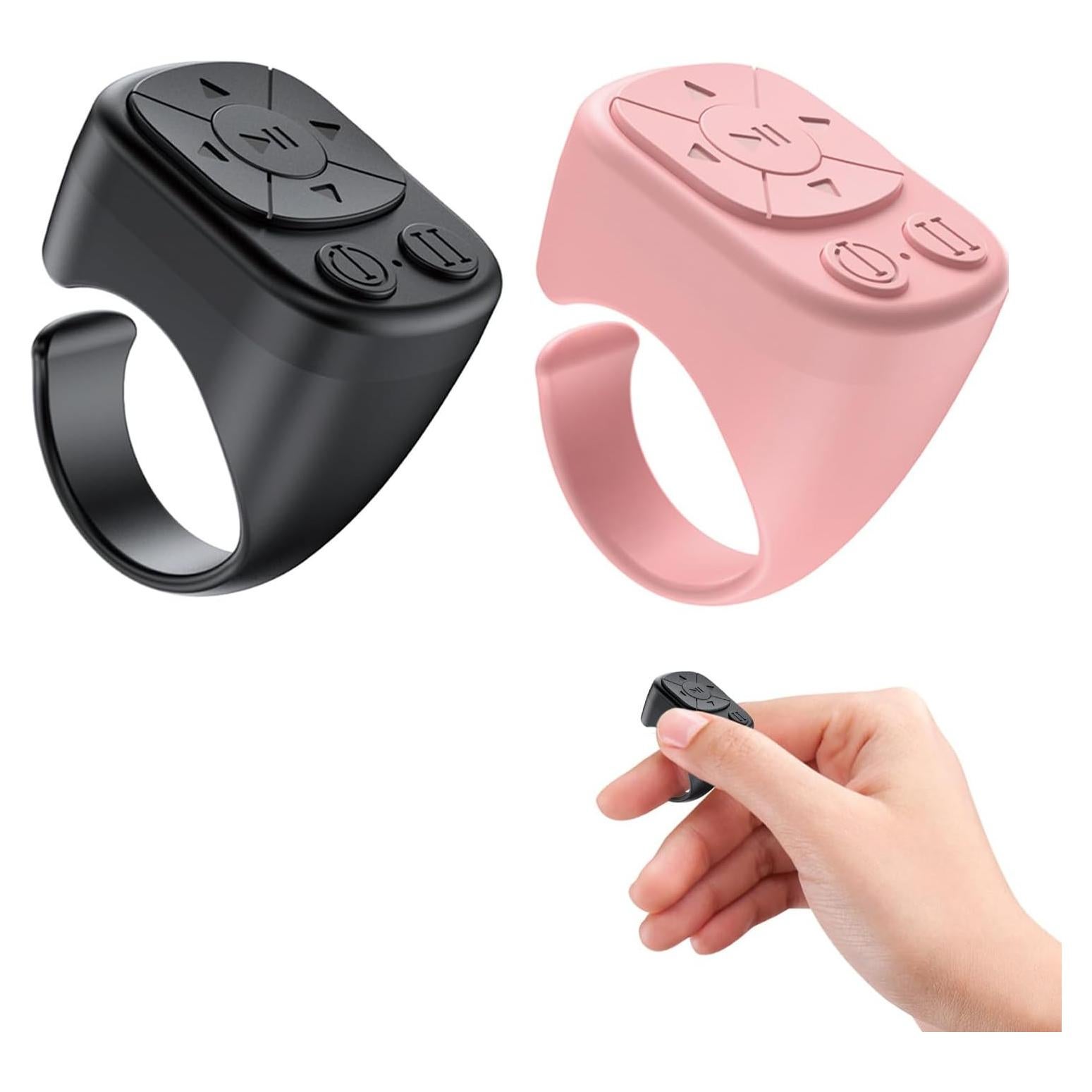 Anillo de Desplazamiento Bluetooth Tankicom J06 - Control Remoto para TikTok y Música