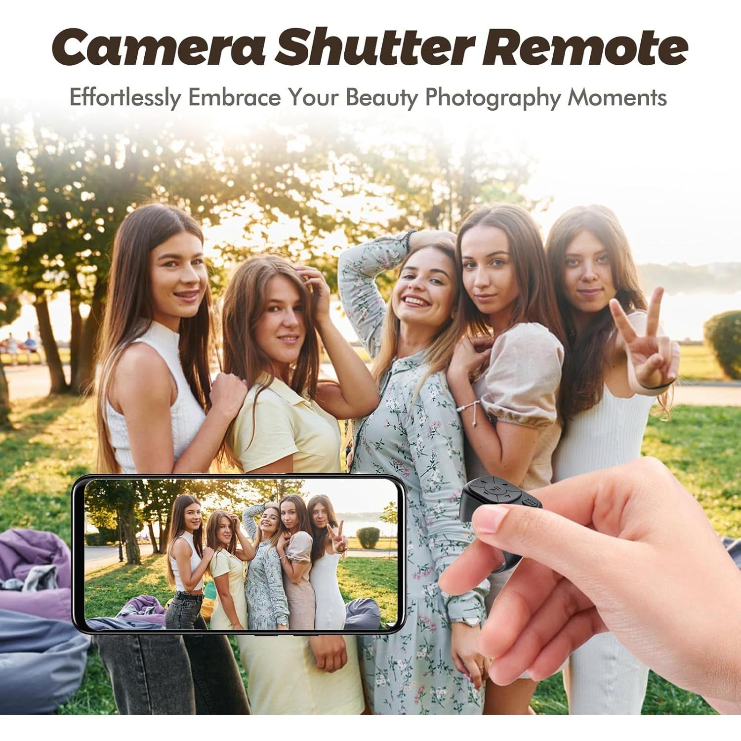 Anillo de Desplazamiento Bluetooth Tankicom J06 - Control Remoto para TikTok y Música