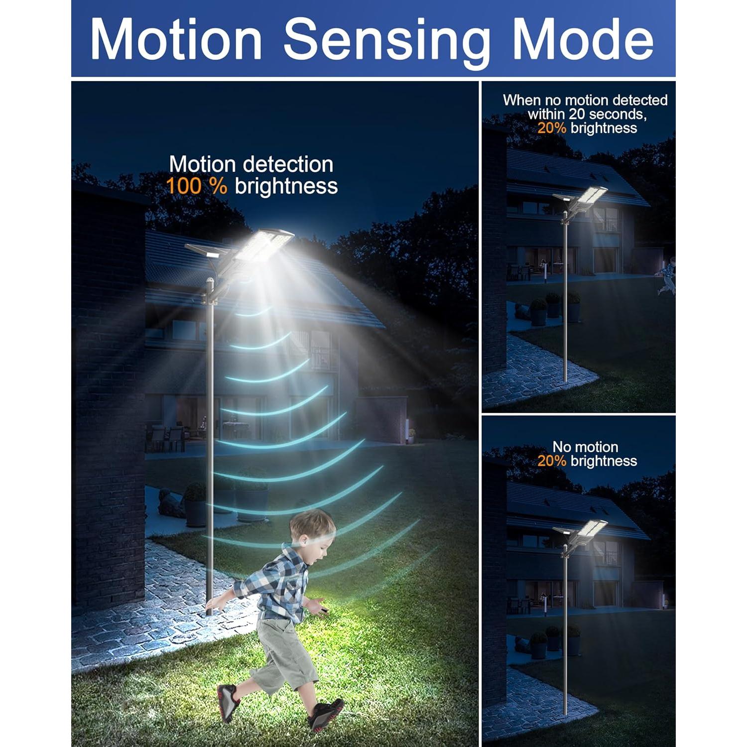 Luces Solares de Calle JAYNLT Y-8000W 750000 lm 6500K IP67