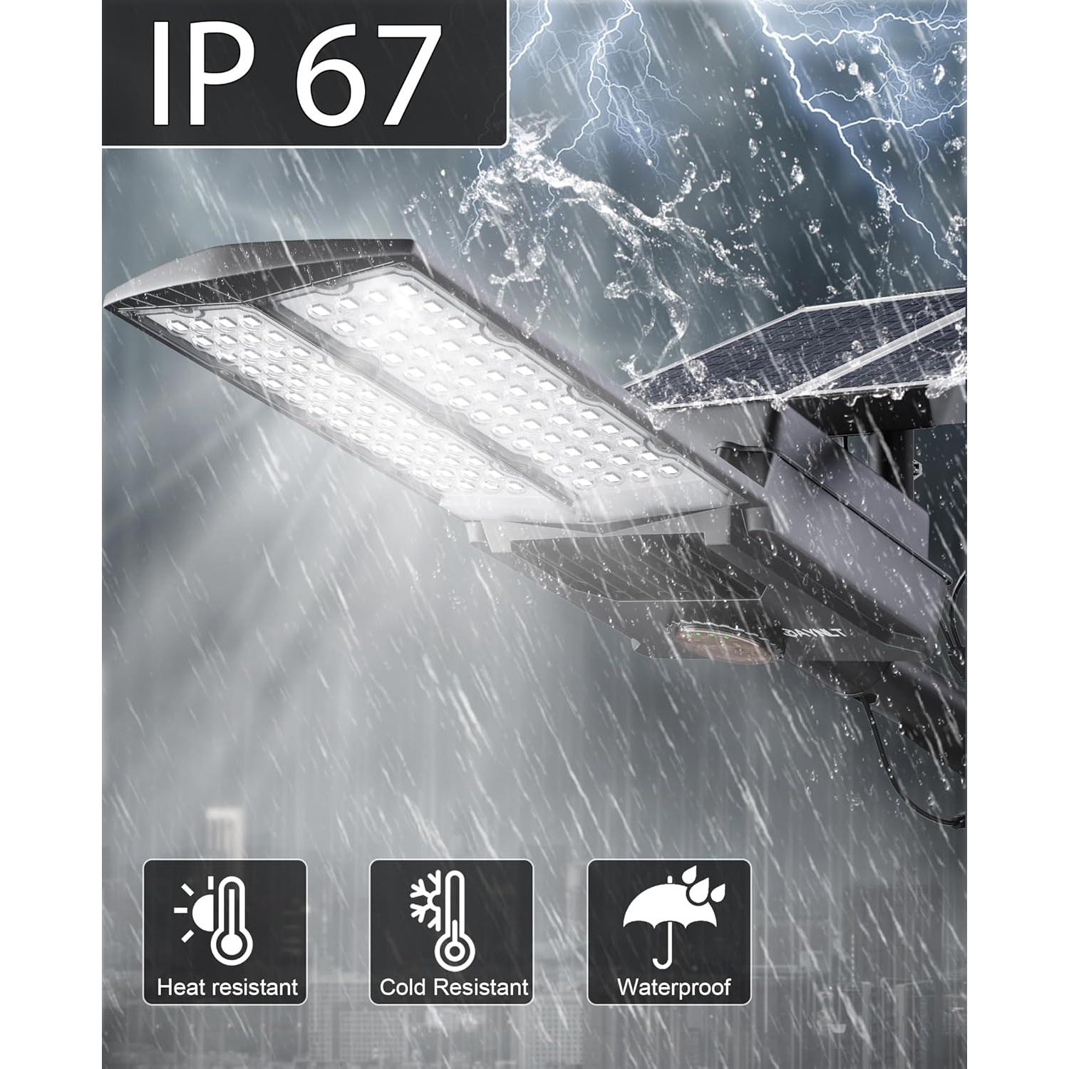 Luces Solares de Calle JAYNLT Y-8000W 750000 lm 6500K IP67