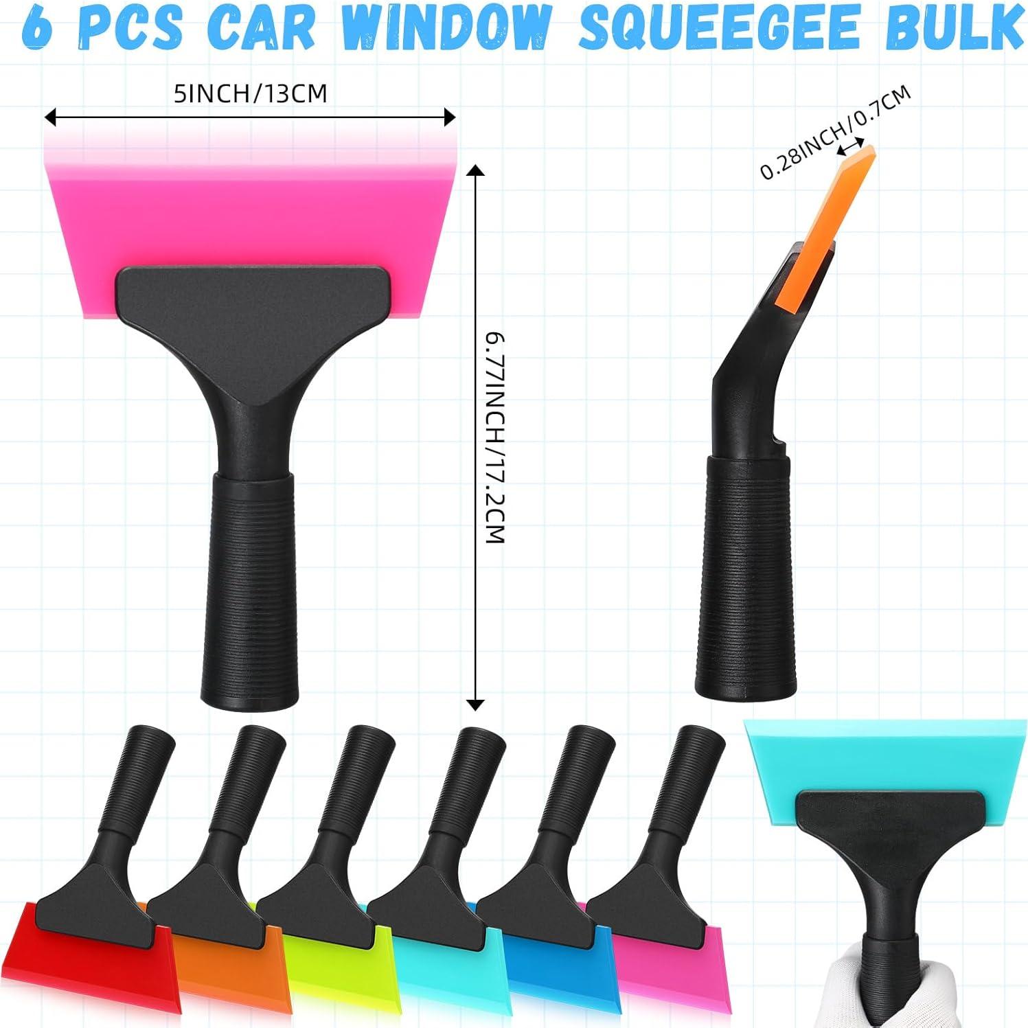 Limpiaparabrisas Datanly 6 Pcs 12.7 cm Silicona Colorido