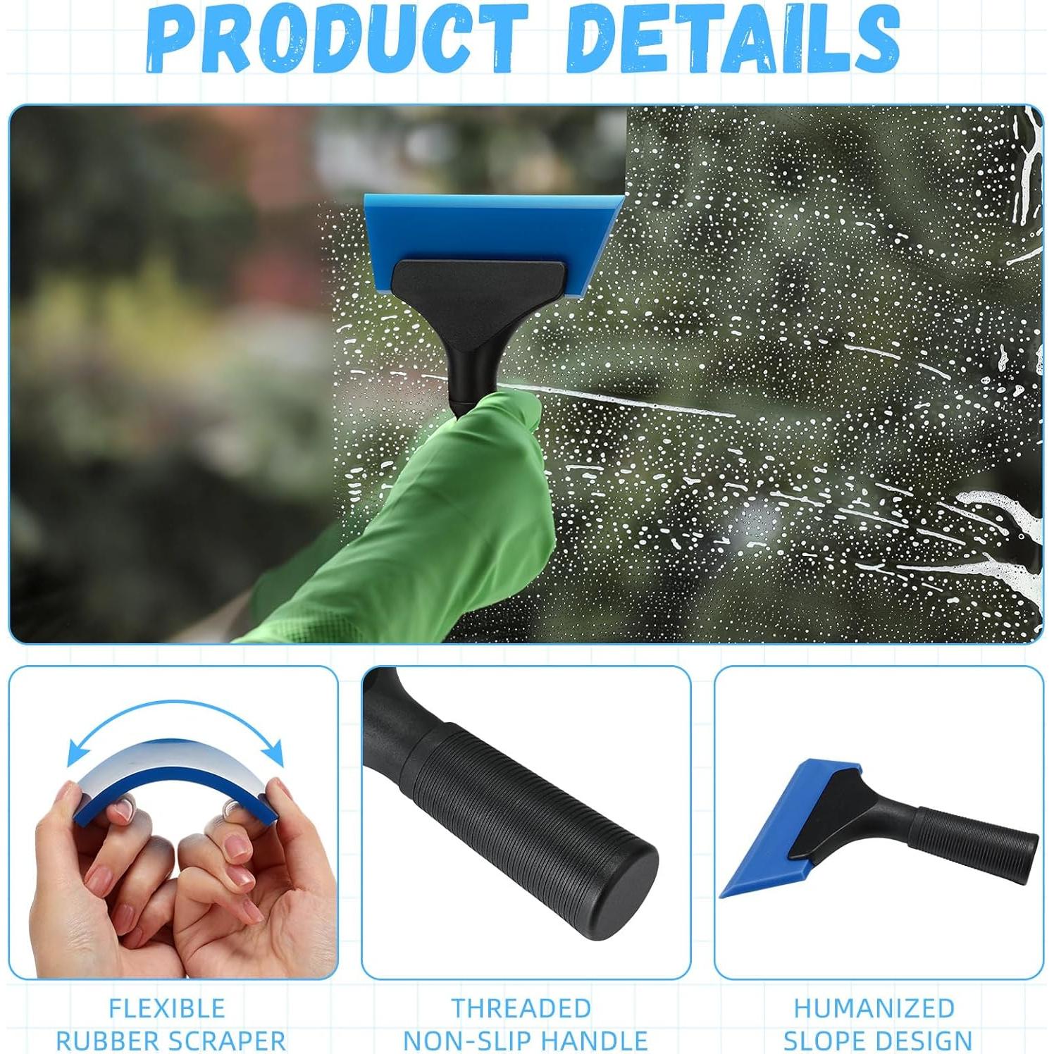 Limpiaparabrisas Datanly 6 Pcs 12.7 cm Silicona Colorido