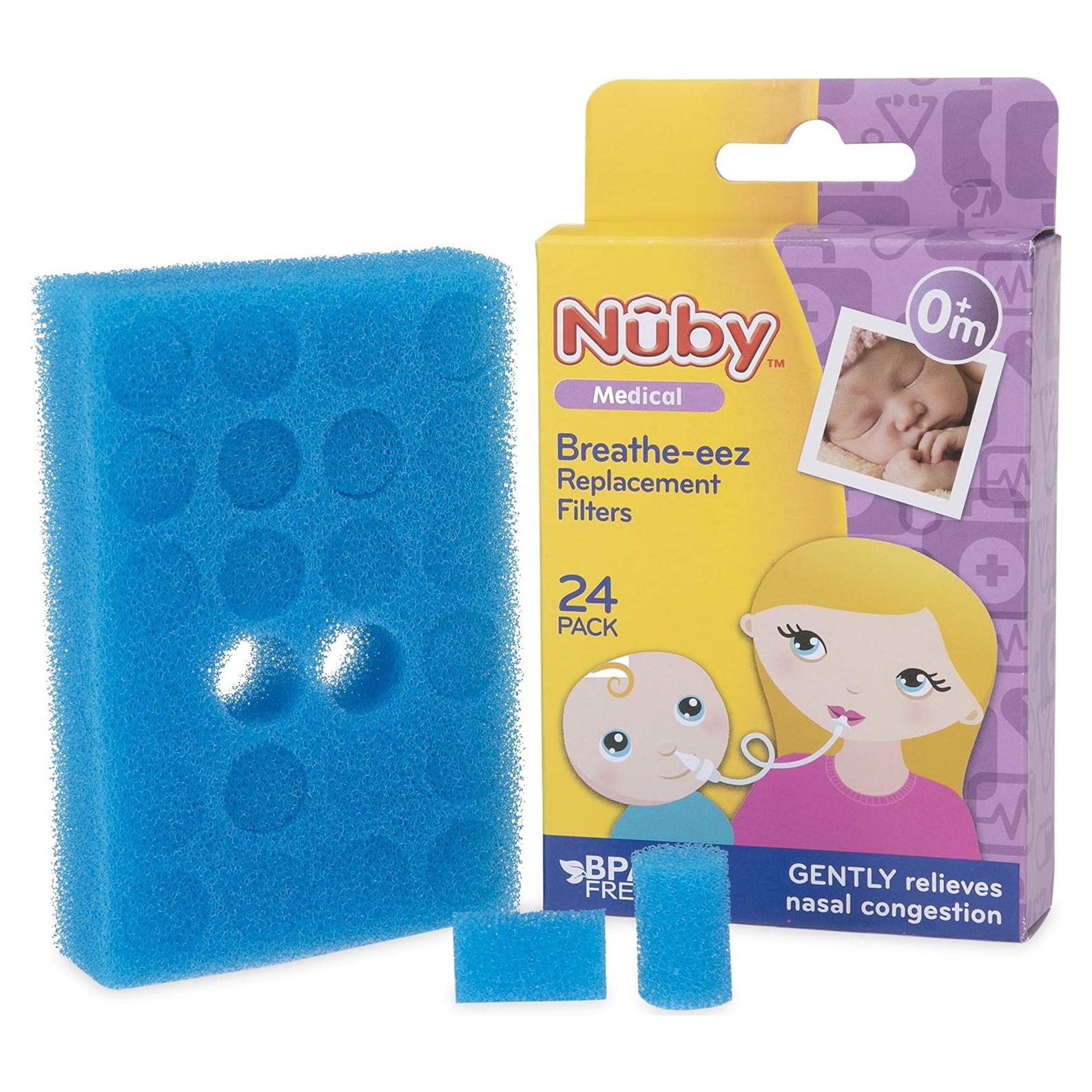 Filtros de Reemplazo Nuby Breathe-EEZ 24 Unidades