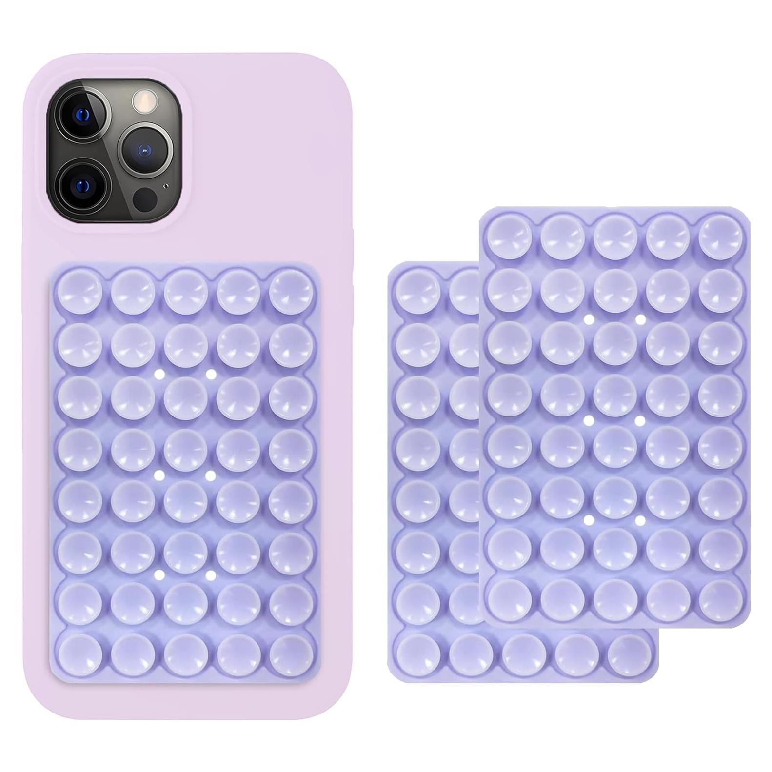 Agarradera de Succión Doble Lado Silicona Mokiwala 2 Paquetes