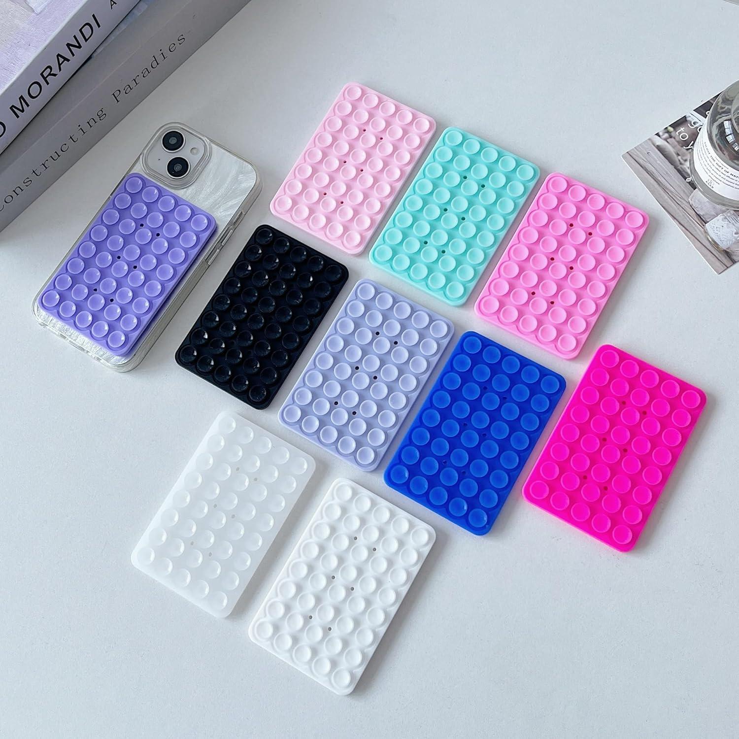 Agarradera de Succión Doble Lado Silicona Mokiwala 2 Paquetes