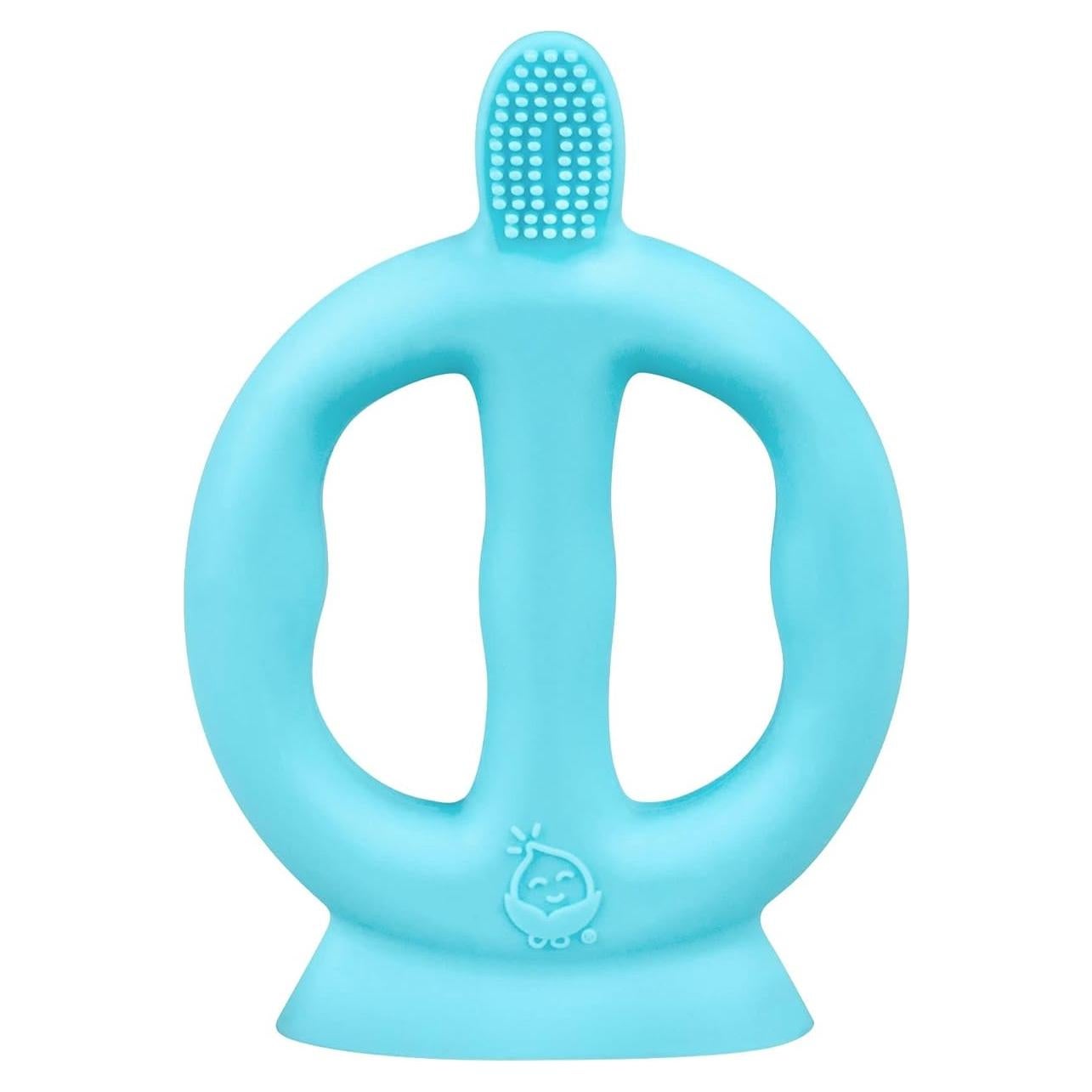 Cepillo de Dientes de Aprendizaje Green Sprouts Aqua 100% Silicona