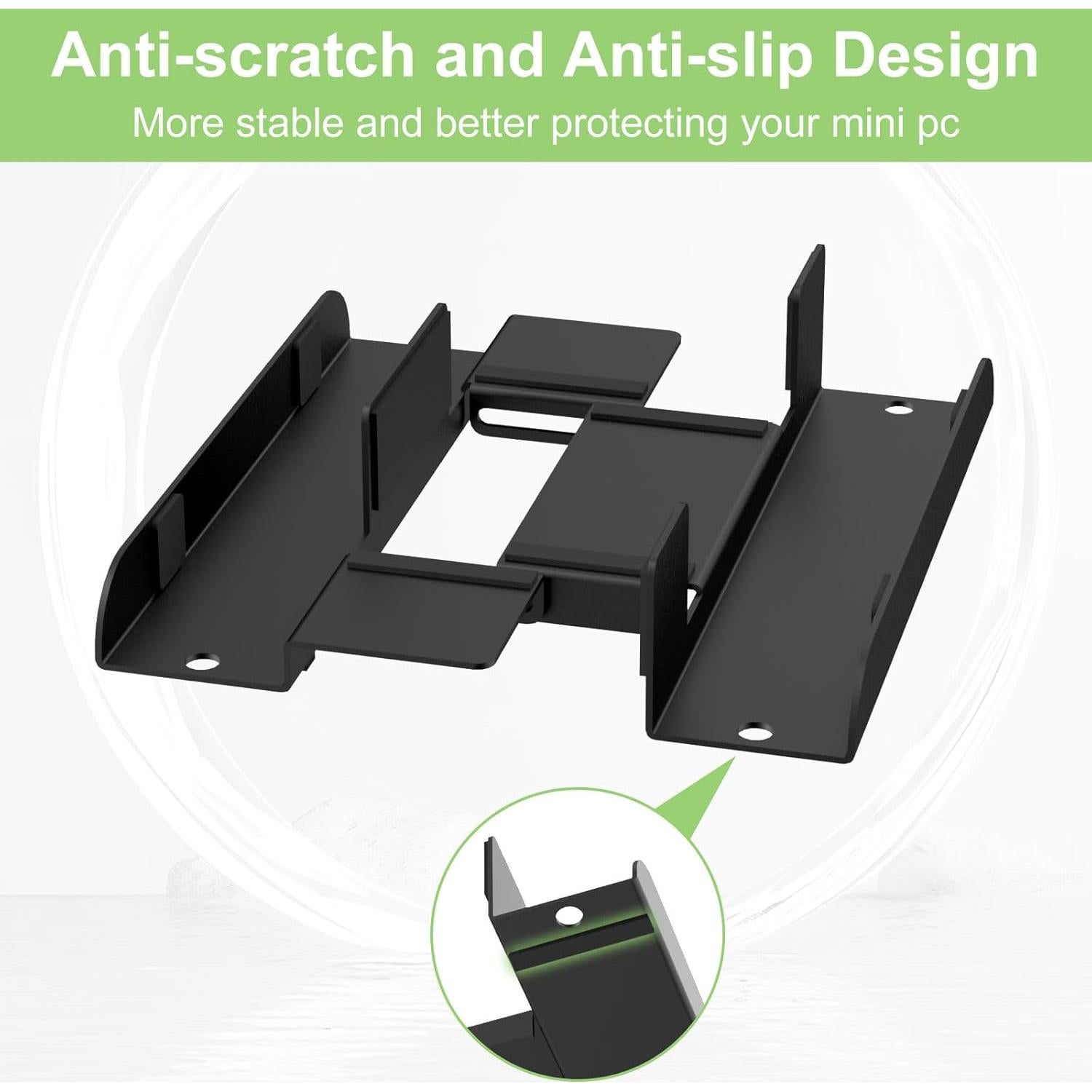 Soporte Vertical Mini PC Universal Bedycoon Ajustable 3.7-6.2 cm