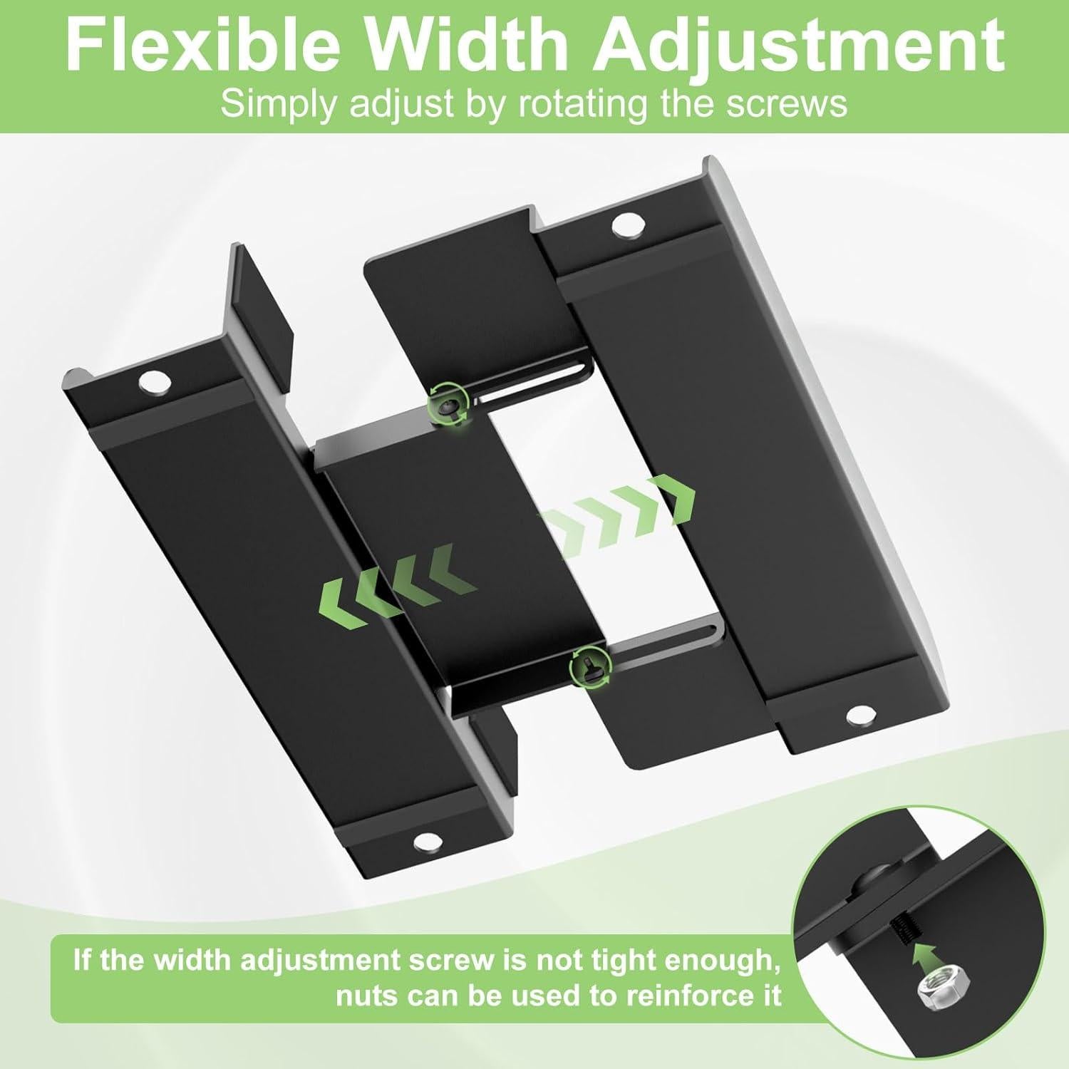 Soporte Vertical Mini PC Universal Bedycoon Ajustable 3.7-6.2 cm