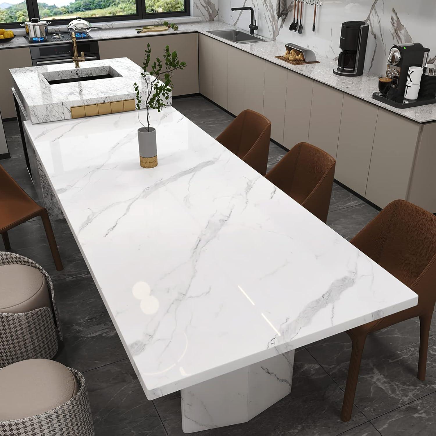 Papel Contacto de Mármol Holomey 40.64x299.72 cm Autoadhesivo