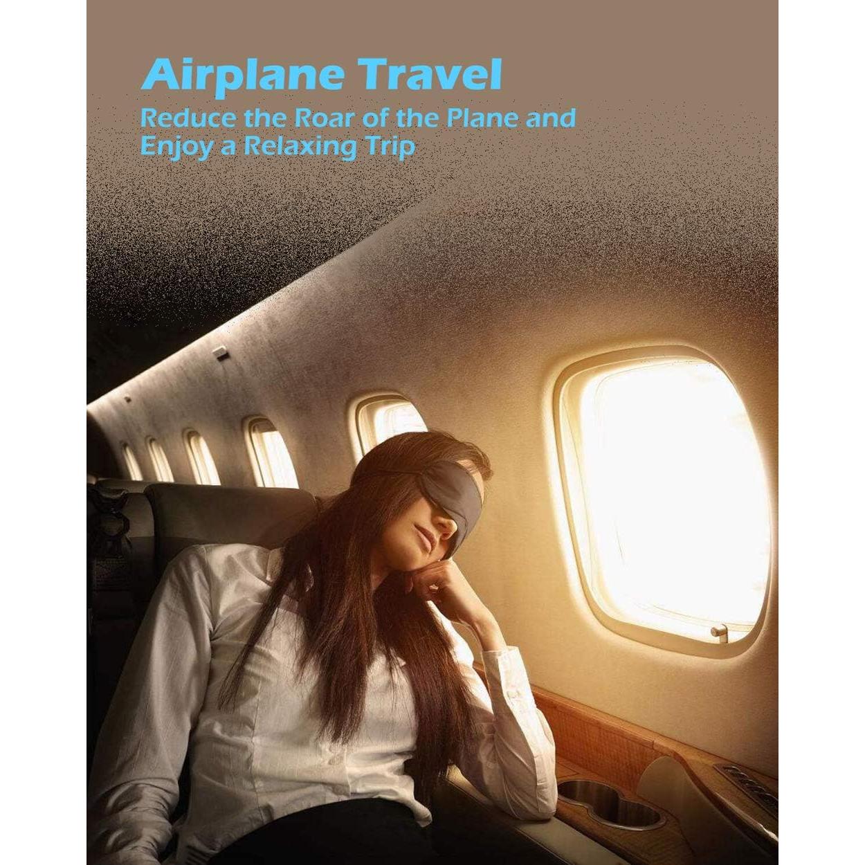 10 Pares de Tapones para Oídos BUYBUYGO Silicona Suave Hipoalergénicos