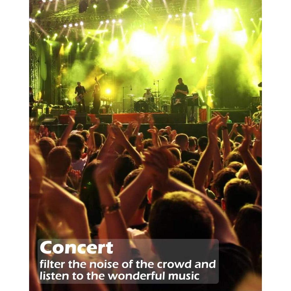 10 Pares de Tapones para Oídos BUYBUYGO Silicona Suave Hipoalergénicos