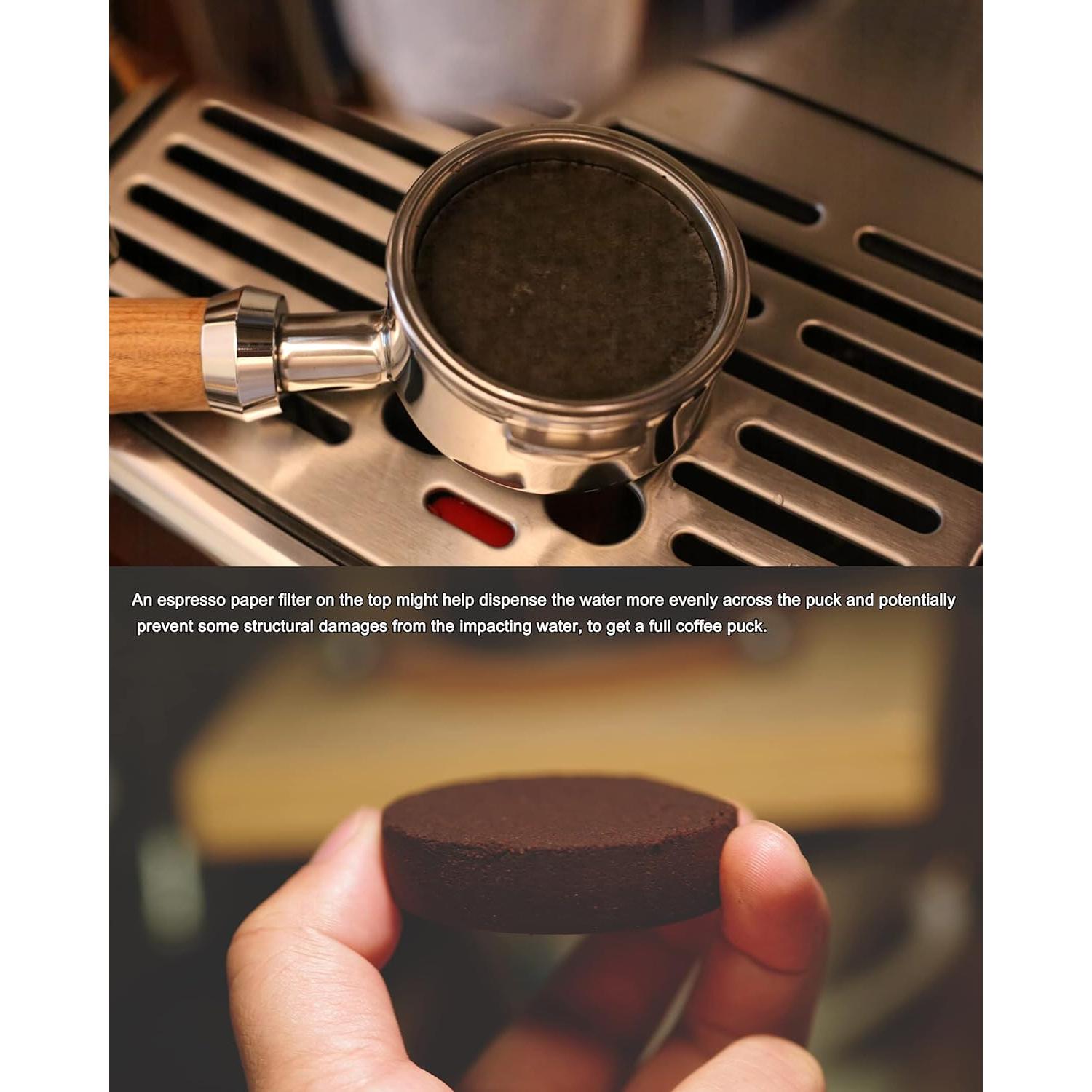 Filtros de Papel para Espresso 51mm ELESTAB - 300 Piezas