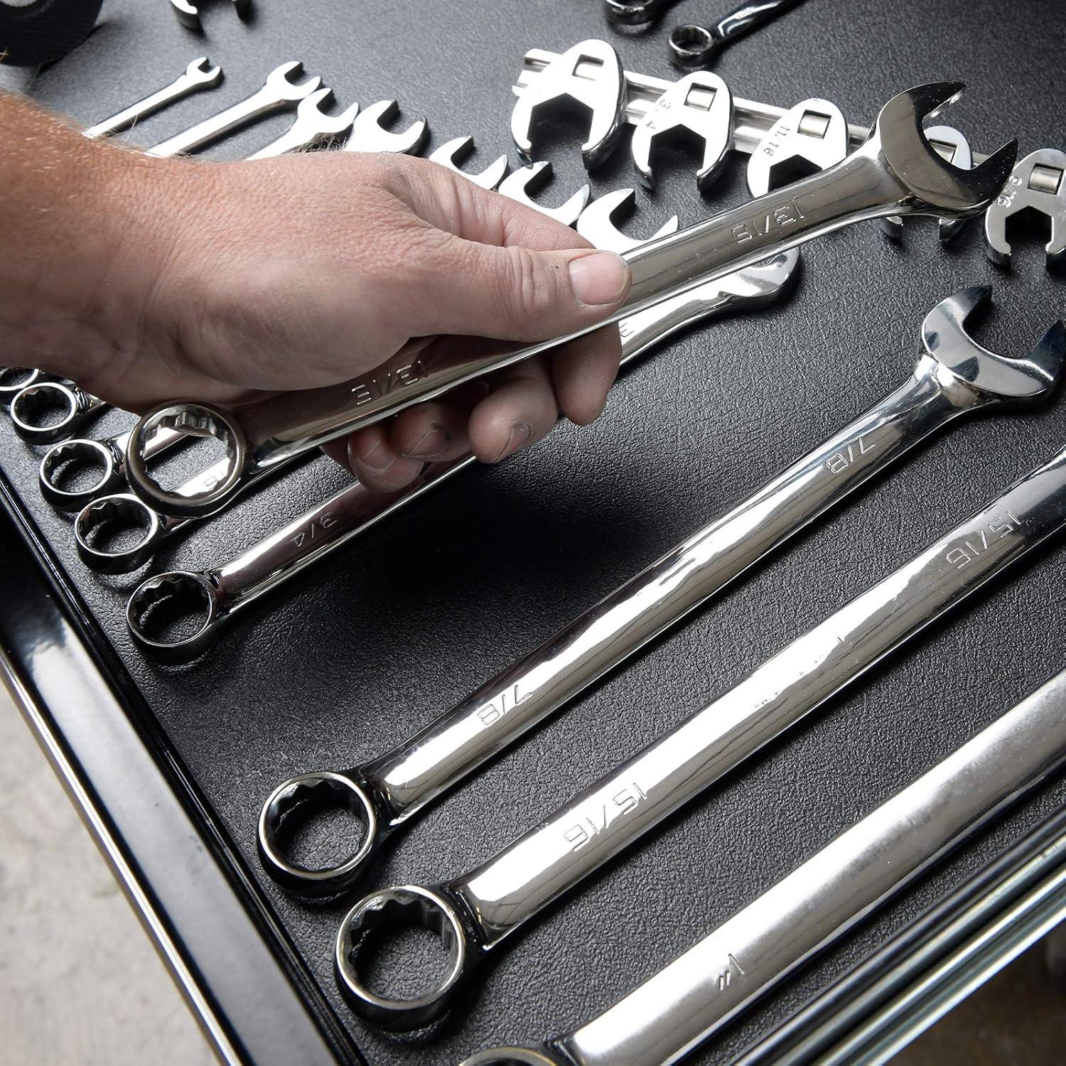 Forro Antideslizante ToolTex 61x610 cm para Caja de Herramientas