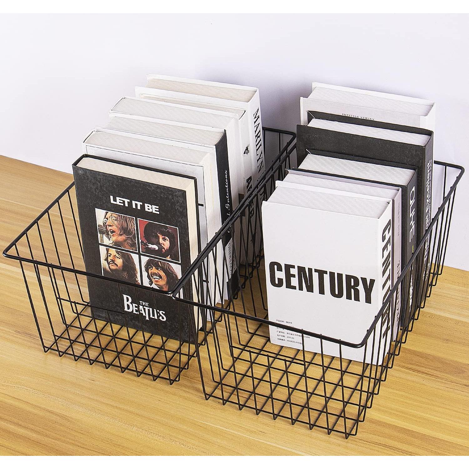 Organizadores de Alambre para Congelador Y.Z.Bros - Negro, Juego de 2