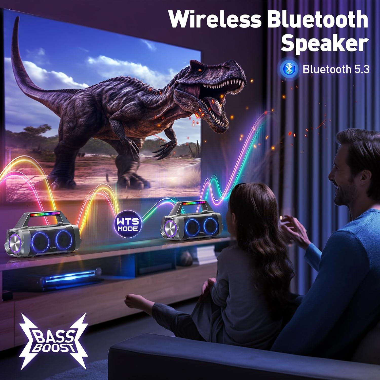 Máquina de Karaoke Maromalife PARTYTIME-01 100W Bluetooth