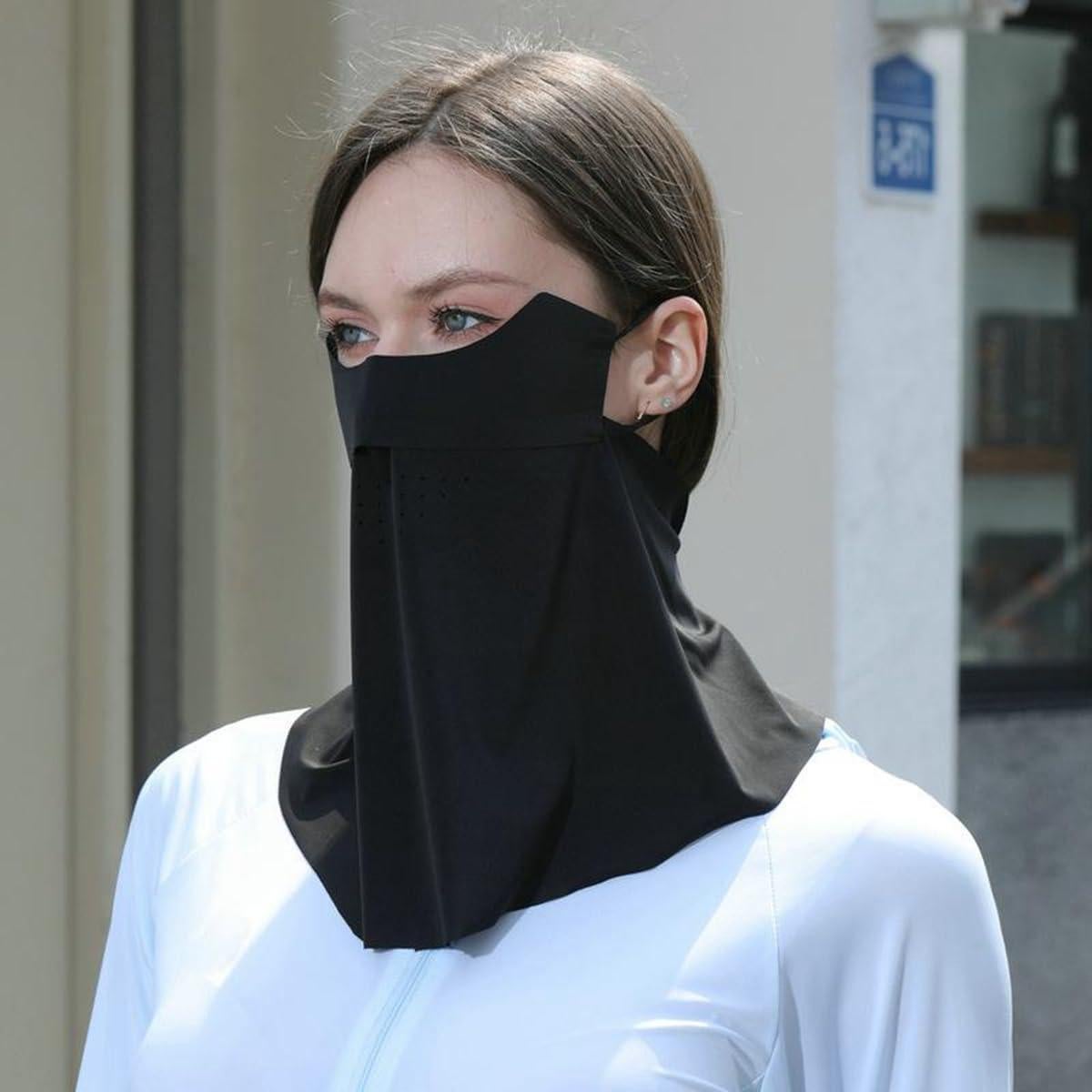 Mascarilla Solar UV Ligera para Mujeres - Protección Facial