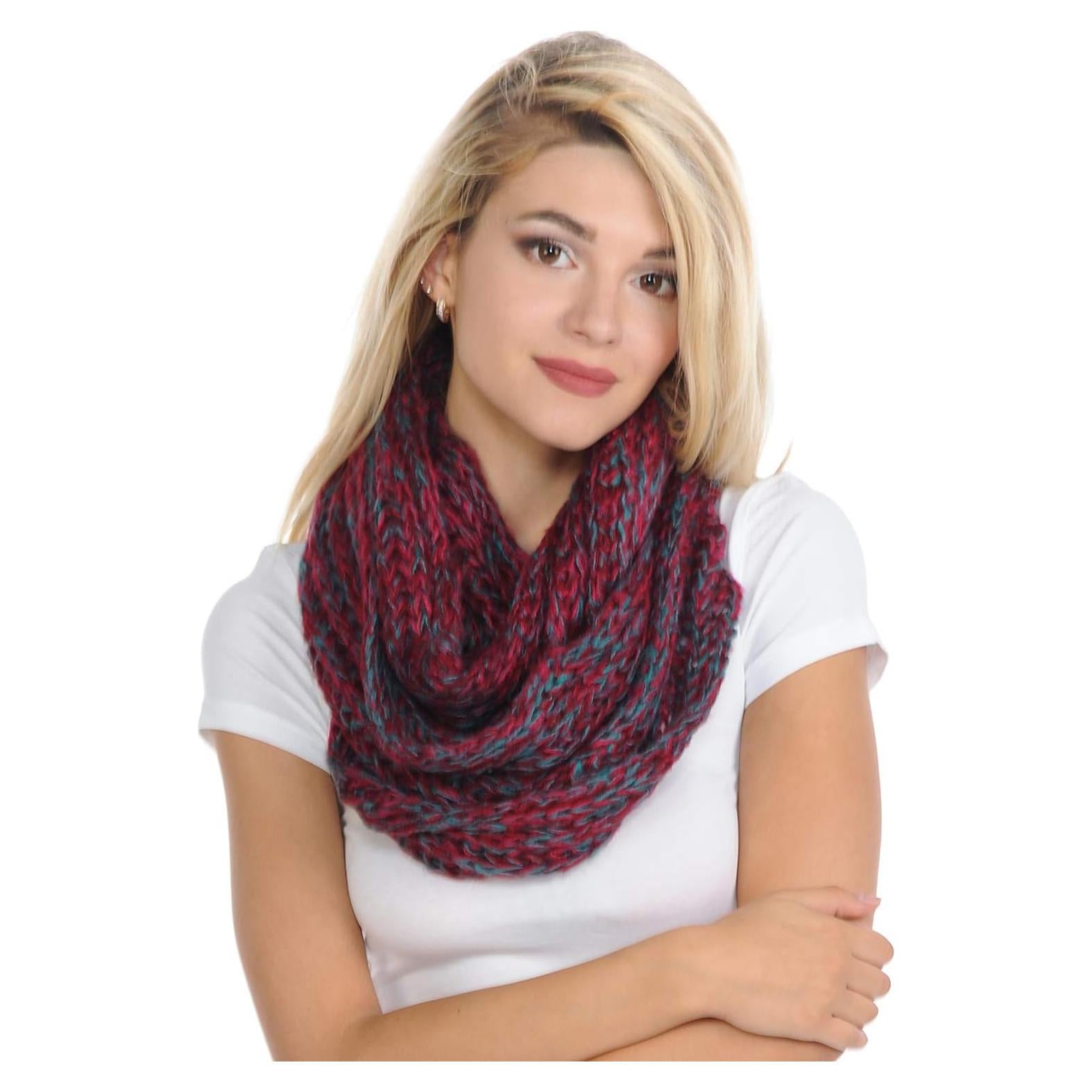 Bufanda Chunky Infinity para Mujeres - Accesorio de Invierno