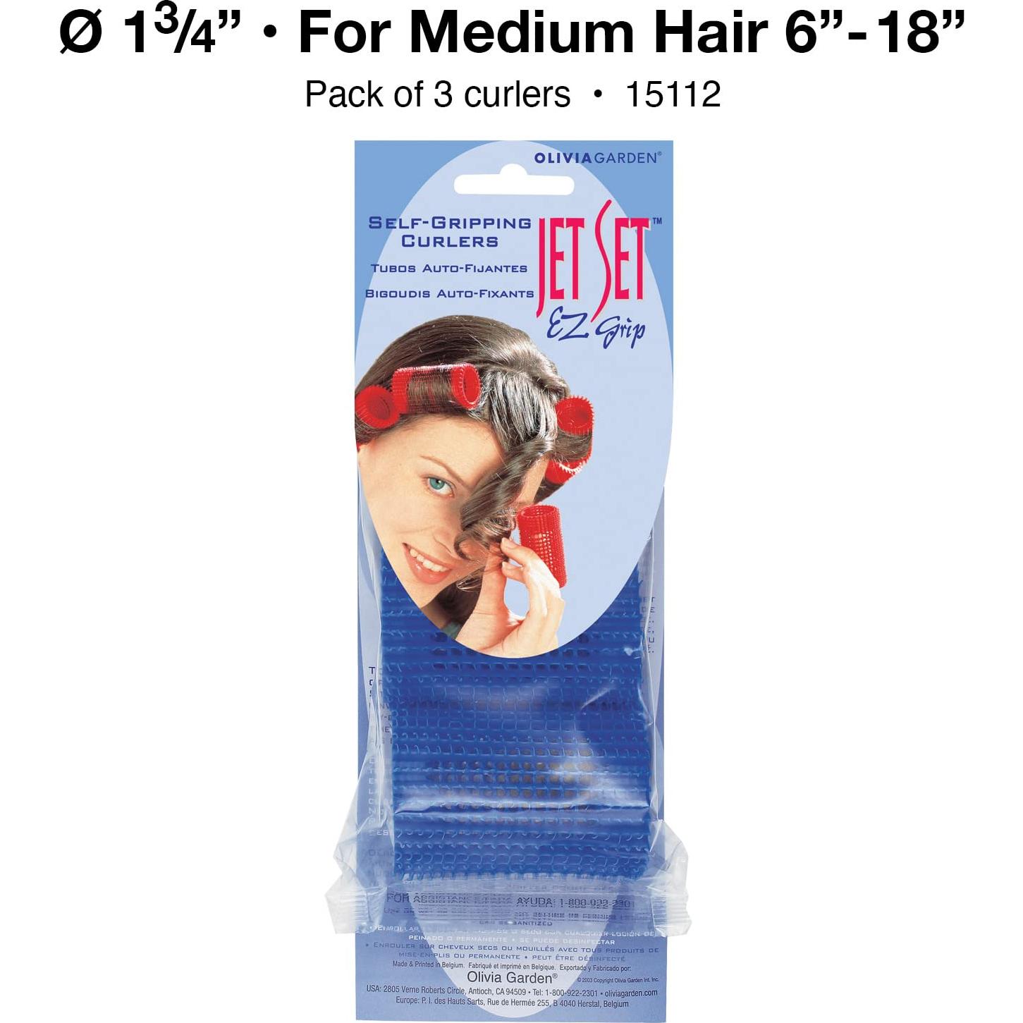 Rizador Autoadhesivo Olivia Garden Jet Set 1 Cuenta