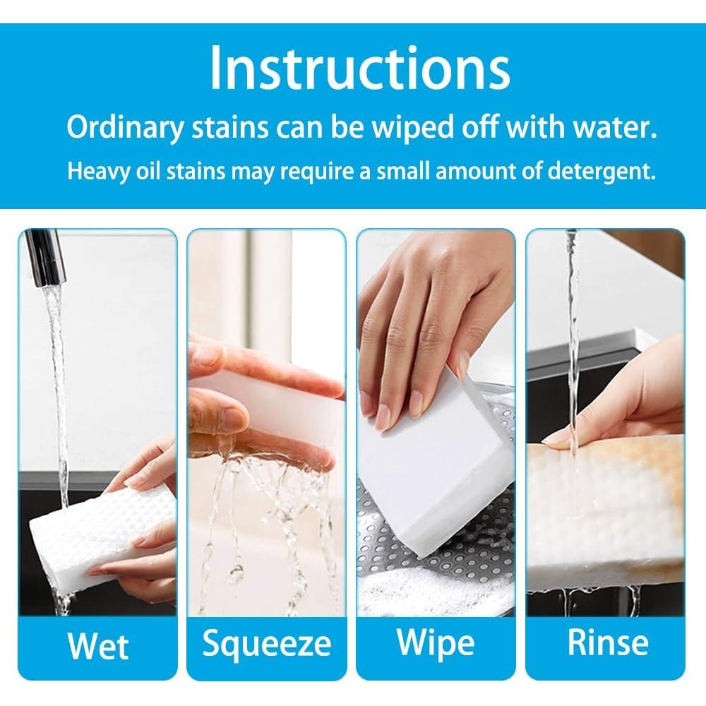 Borradores de Limpieza Mágicos SmilinFit 10 Piezas 10x6x2cm