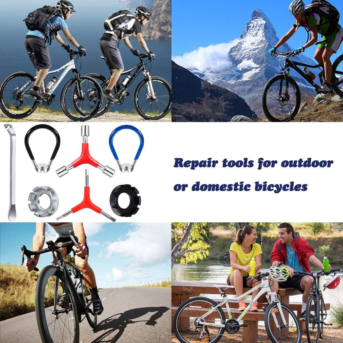 Kit de Herramientas de Radio de Bicicleta CHIVENIDO - 7 Piezas