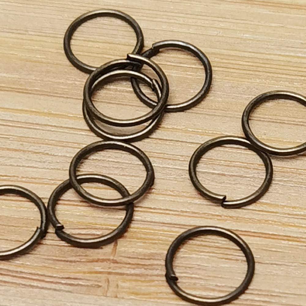 Chenkou Craft 2000pcs Anillos Abiertos 4-10mm y Herramienta
