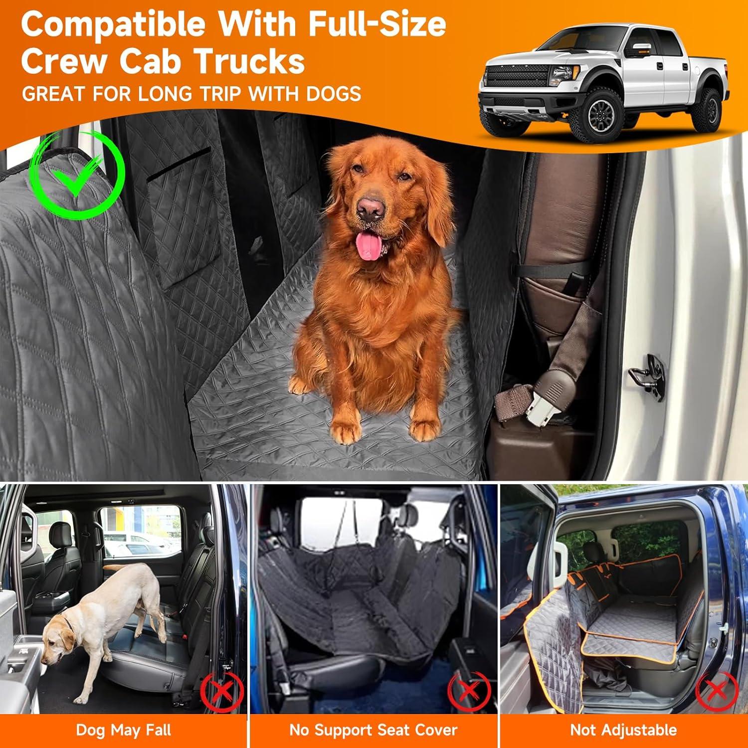 Cubierta de Asiento para Perros XL Sanqitara TF150 Negra