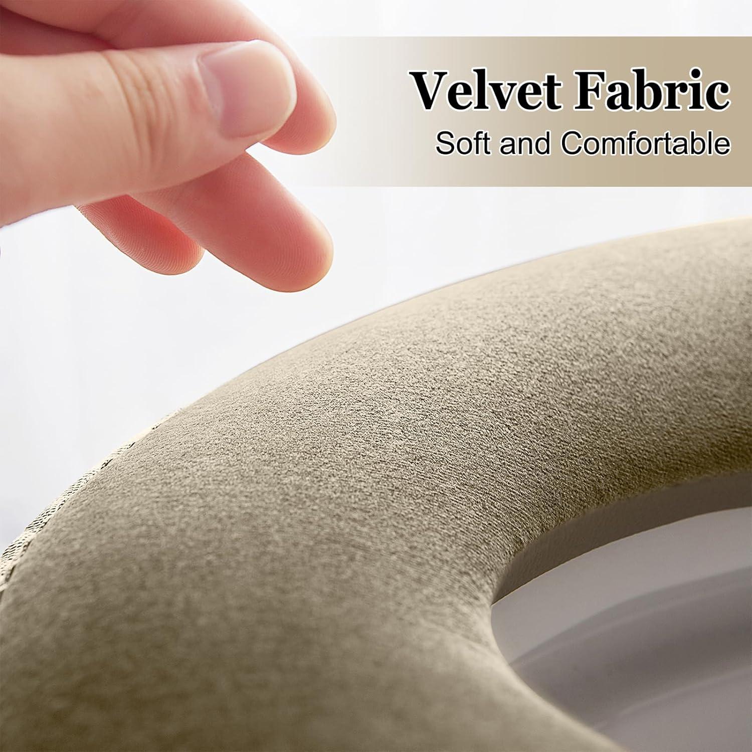 Almohadilla de Asiento de Inodoro Calentada Timecity Marrón 43x37cm