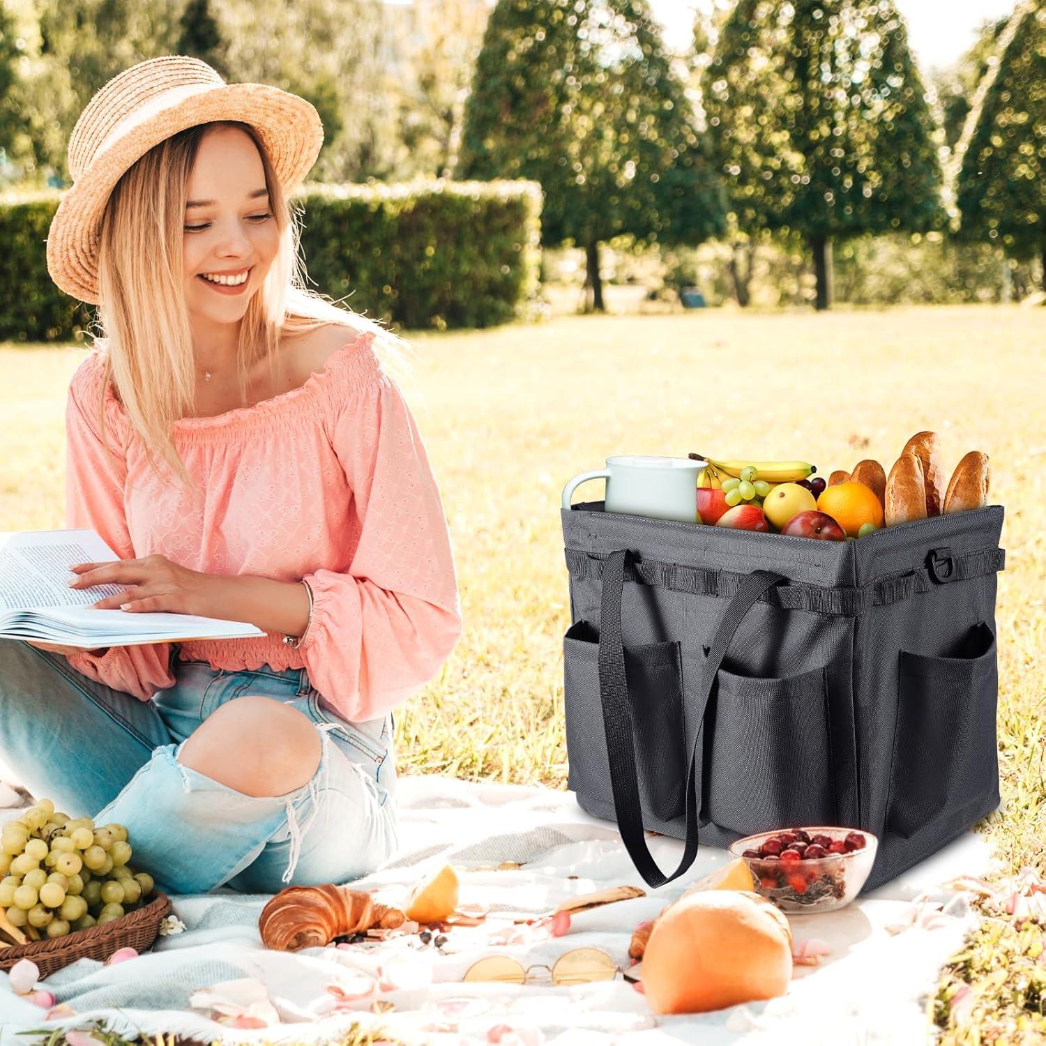 Organizador de Maletero de Coche FFDZ 35x25x32 cm Negro