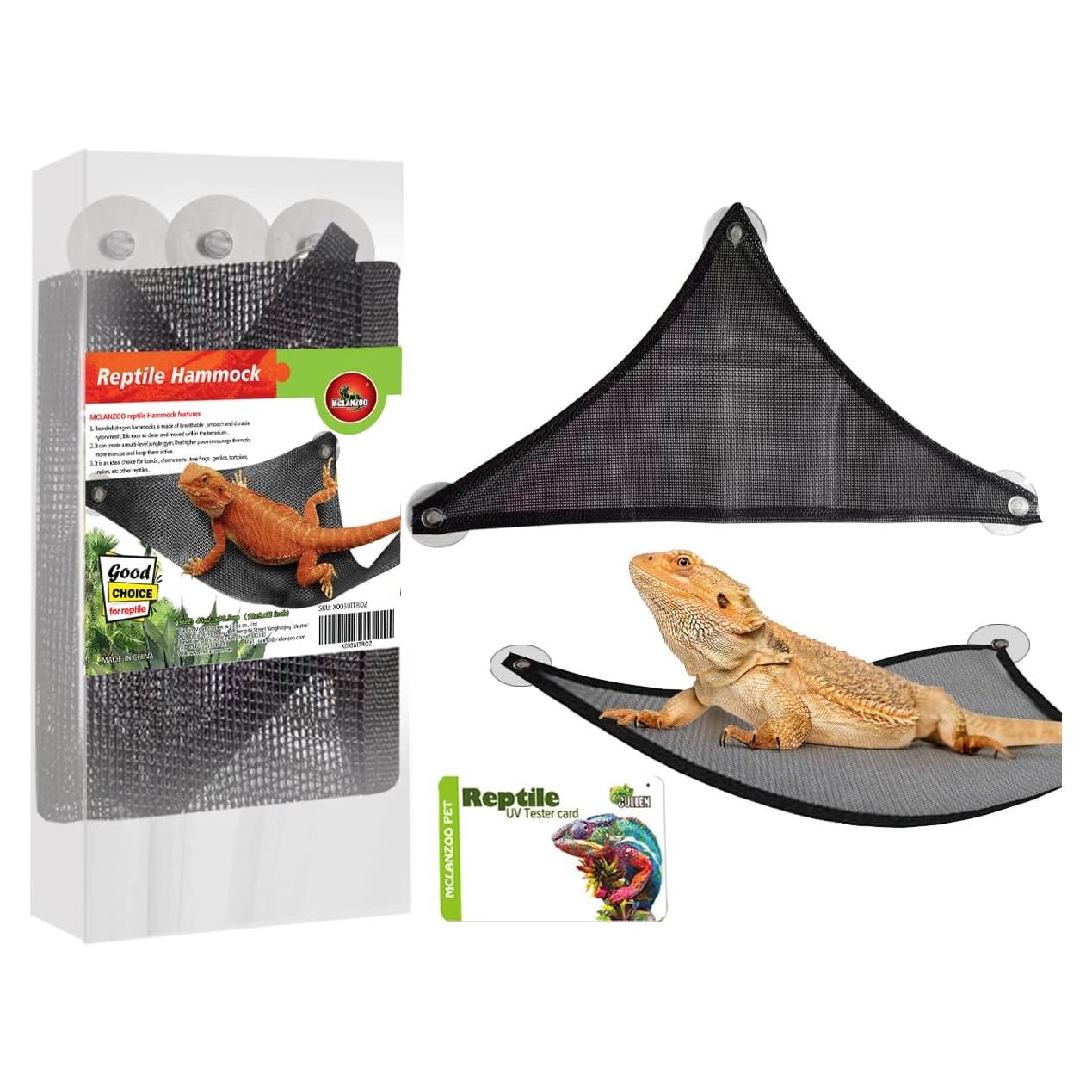 Hamaca Reptil Mclanzoo para Dragones Barbudos y Geckos