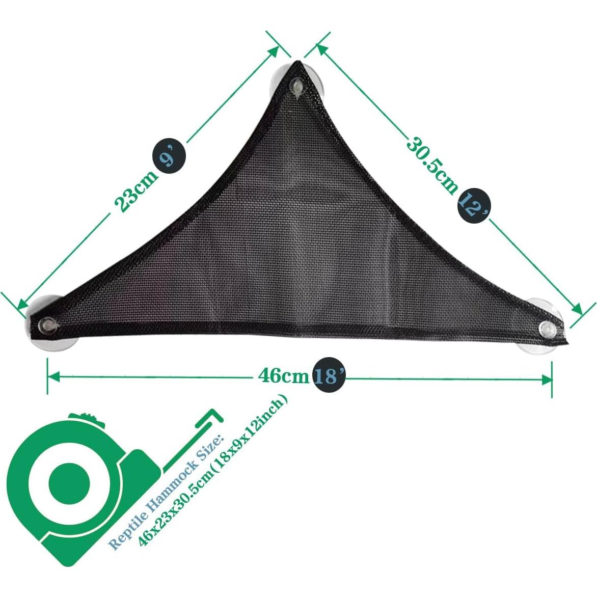 Hamaca Reptil Mclanzoo para Dragones Barbudos y Geckos