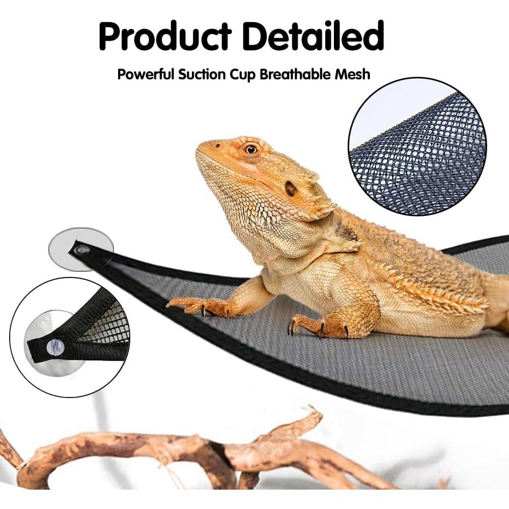 Hamaca Reptil Mclanzoo para Dragones Barbudos y Geckos