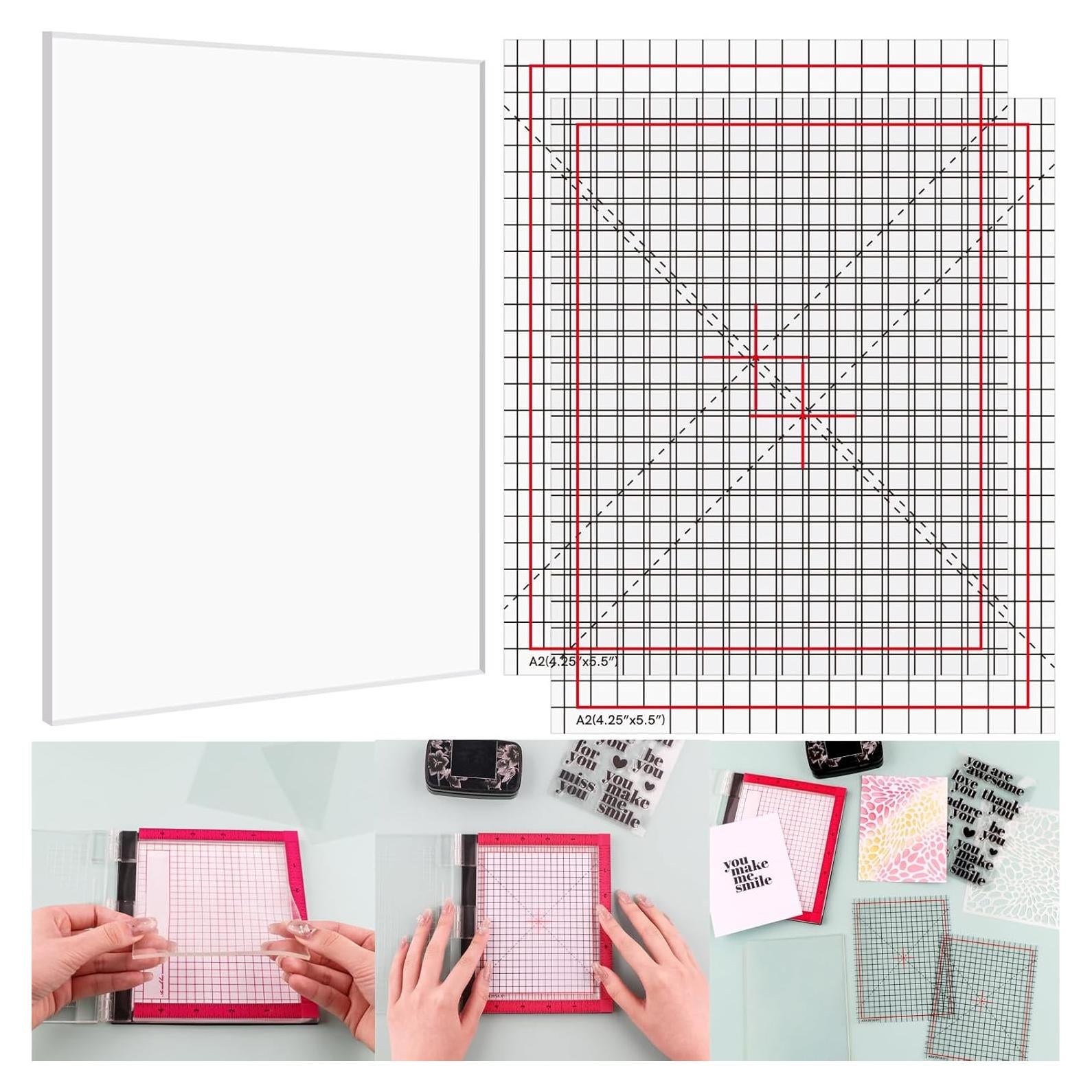 Alfombrilla de agarre CYFUN 12x15 cm para estampado y enmascarado