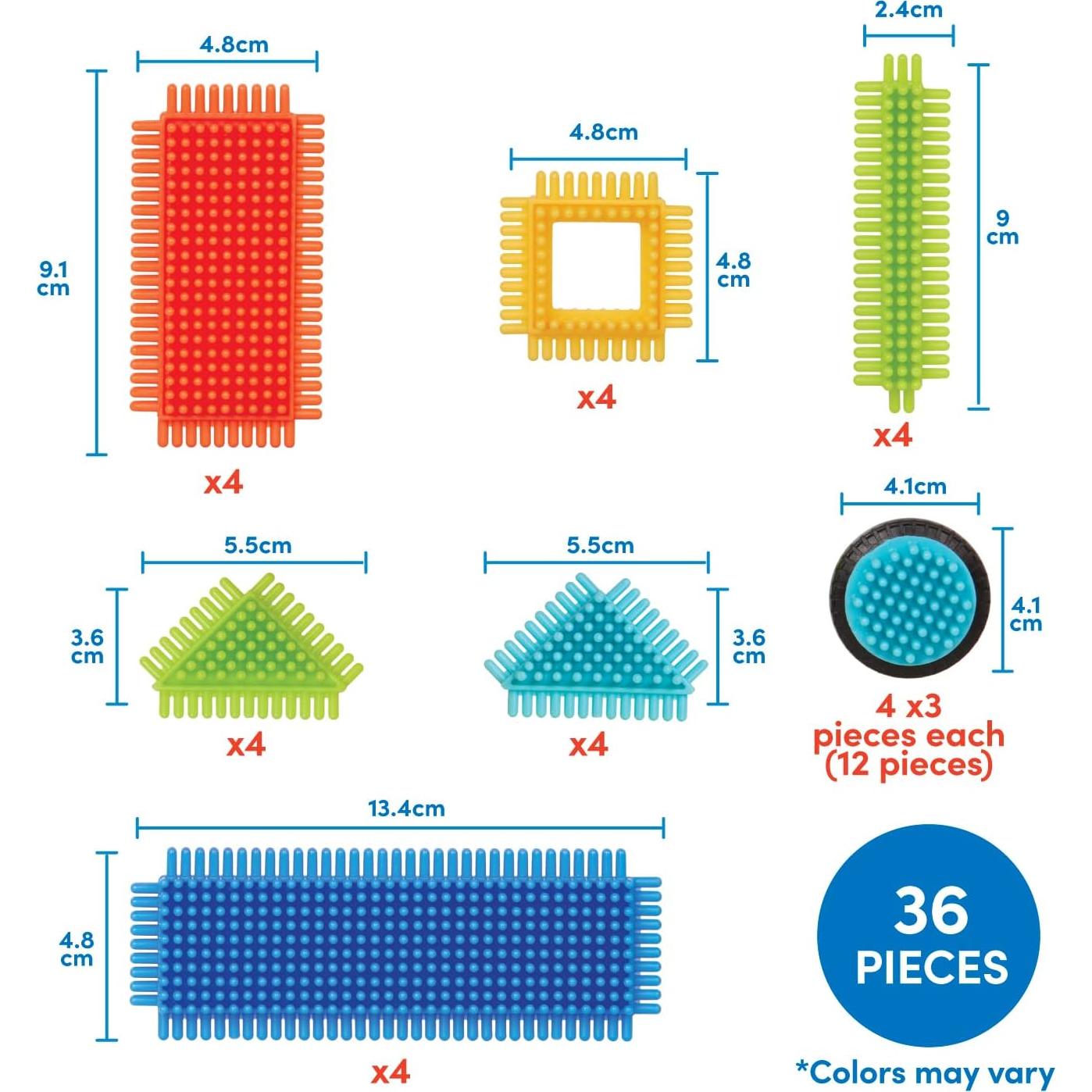 Bloques de Construcción Interconectables Battat 36 Piezas