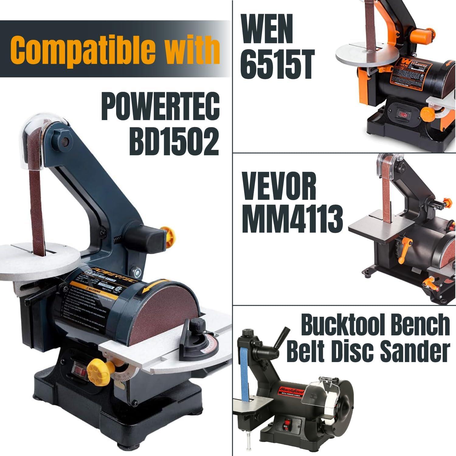 Cinta de Lijado POWERTEC 1" x 76.2 cm 18pk Granos 60-400