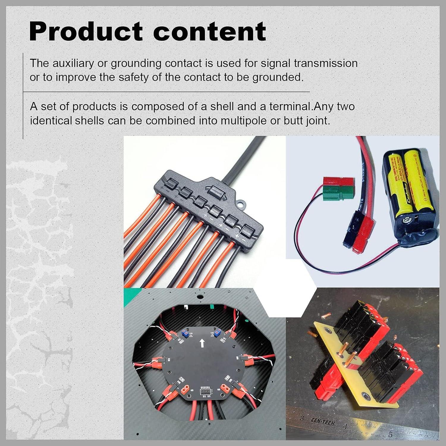 Kit de Conectores de Terminales Rápida Tanstic 108 Pcs