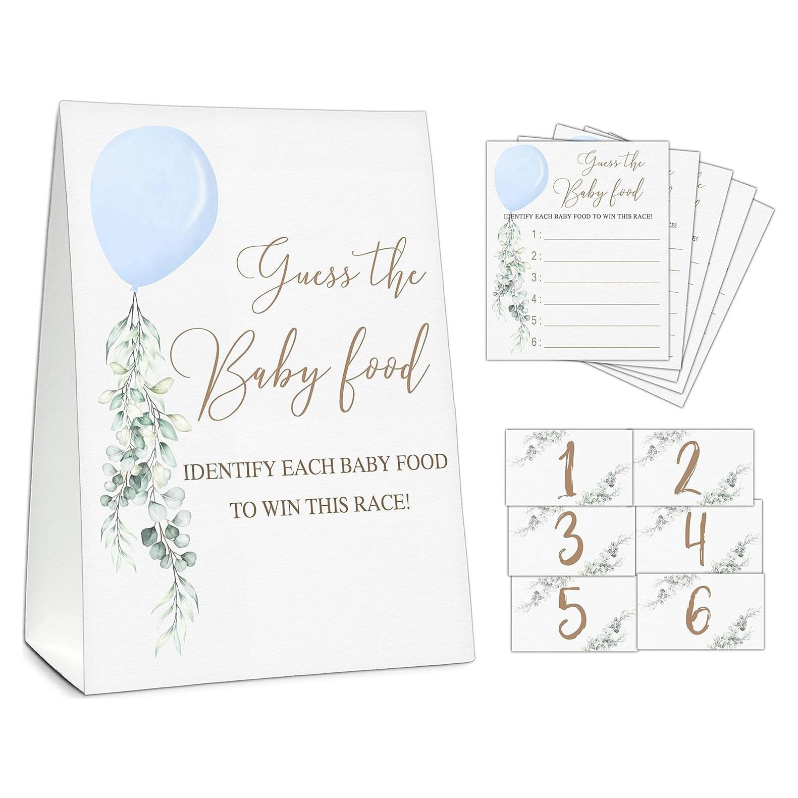 Juego Adivina la Comida para Bebés TIOFUNO - Baby Shower