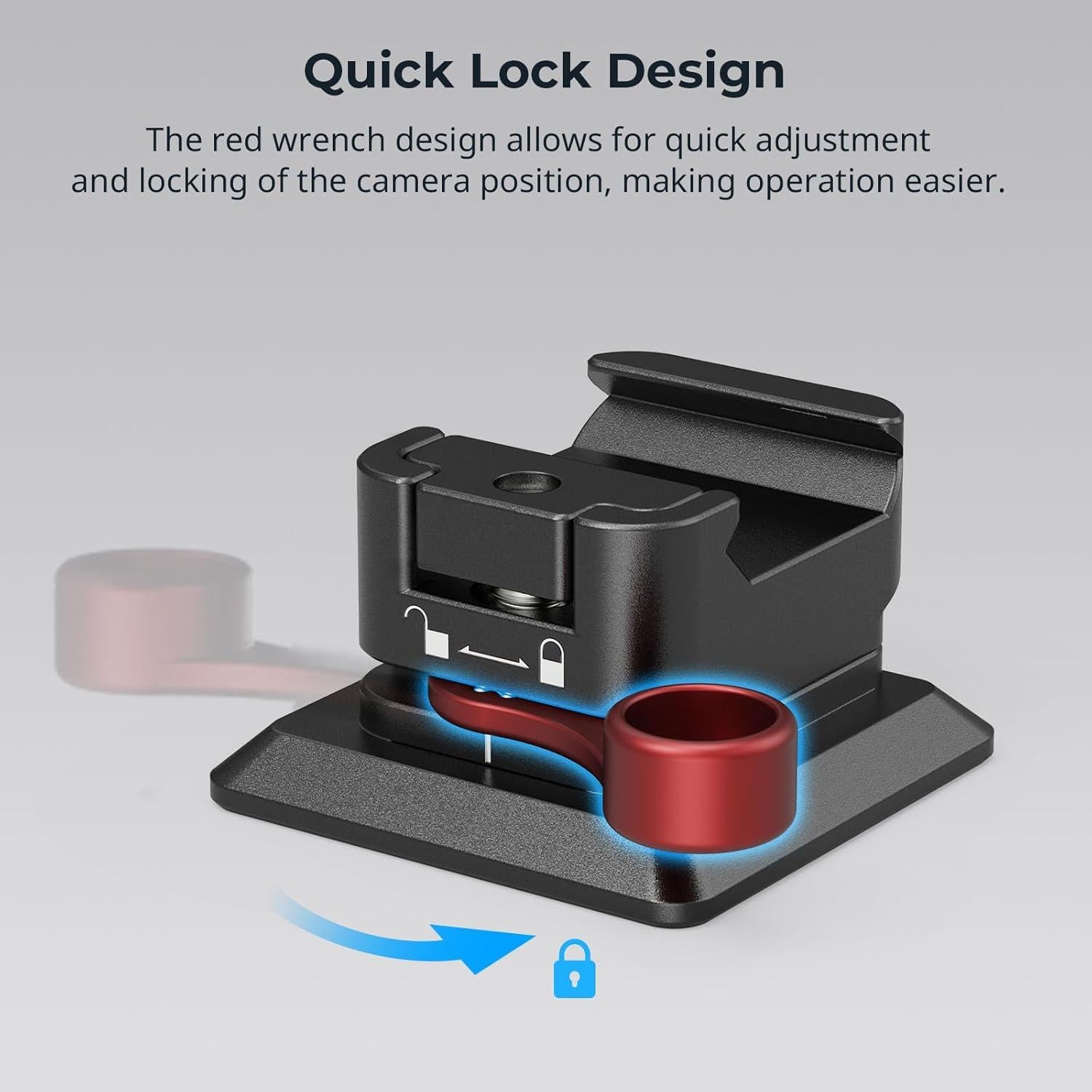 Abrazadera NATO PequeñoRig MD4857 Placa Arca-Swiss Ligera