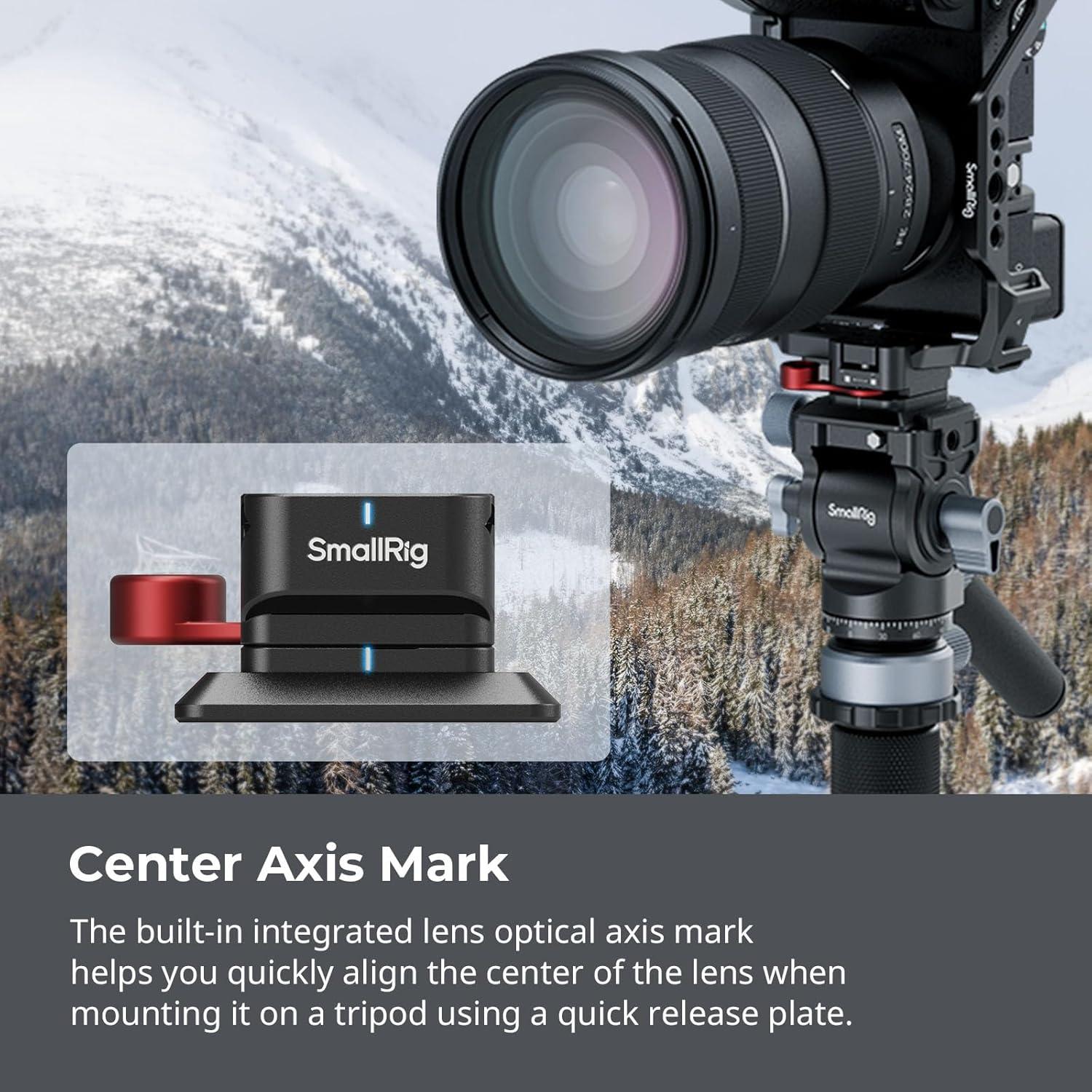 Abrazadera NATO PequeñoRig MD4857 Placa Arca-Swiss Ligera